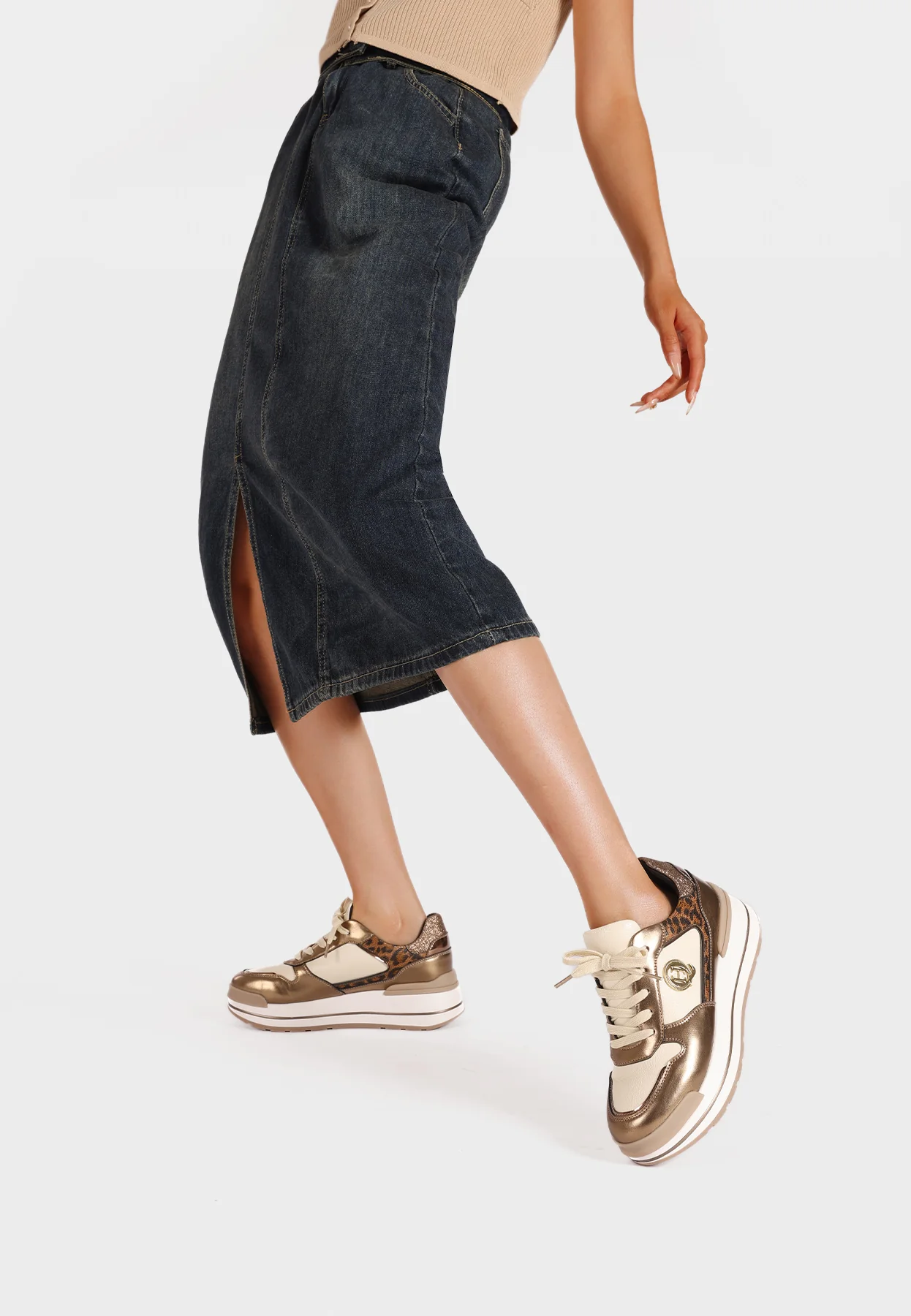 Sneakers con suola alta X31-23 - Image 14