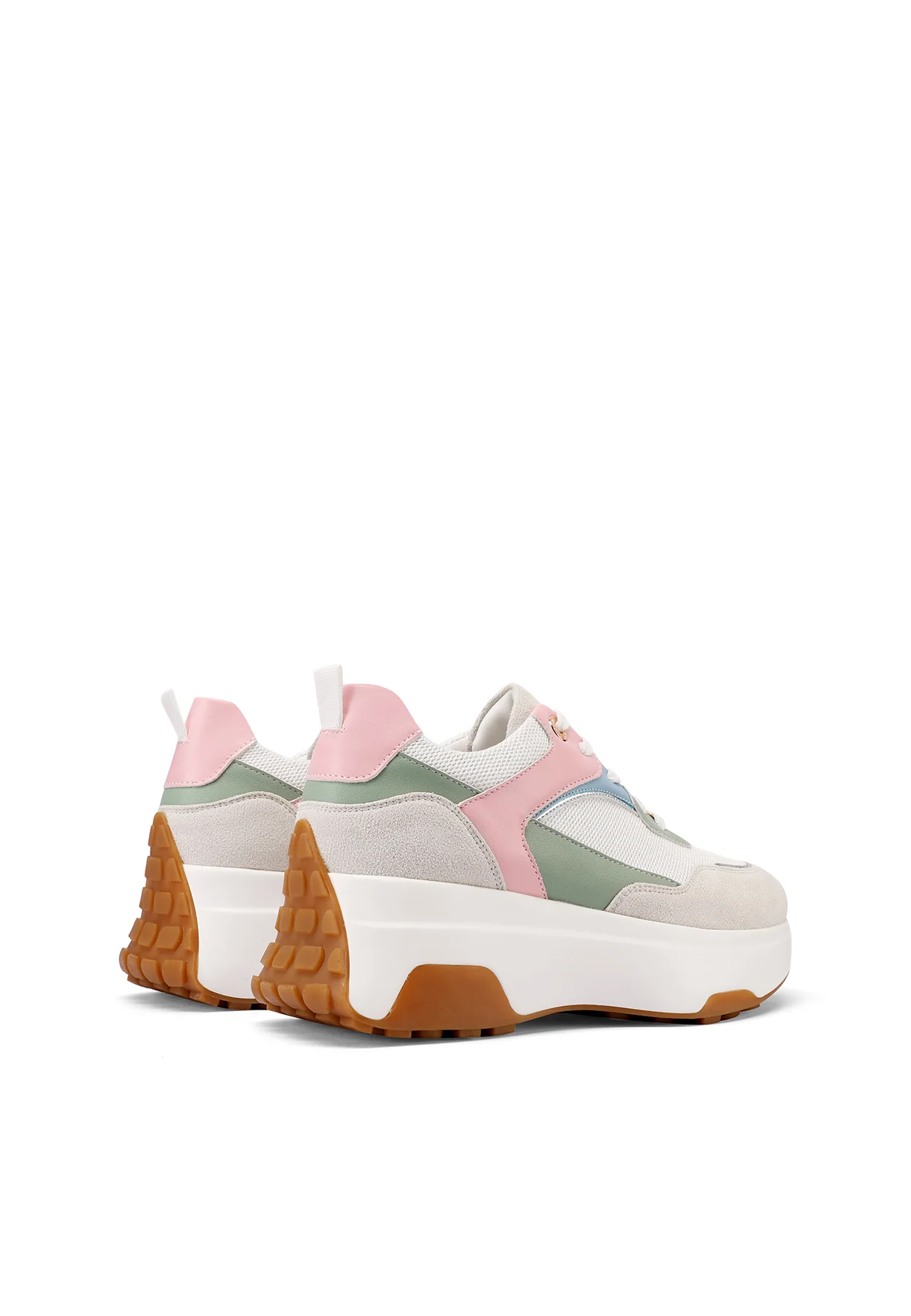 Sneakers donna zeppa denim X32-35 - Image 11