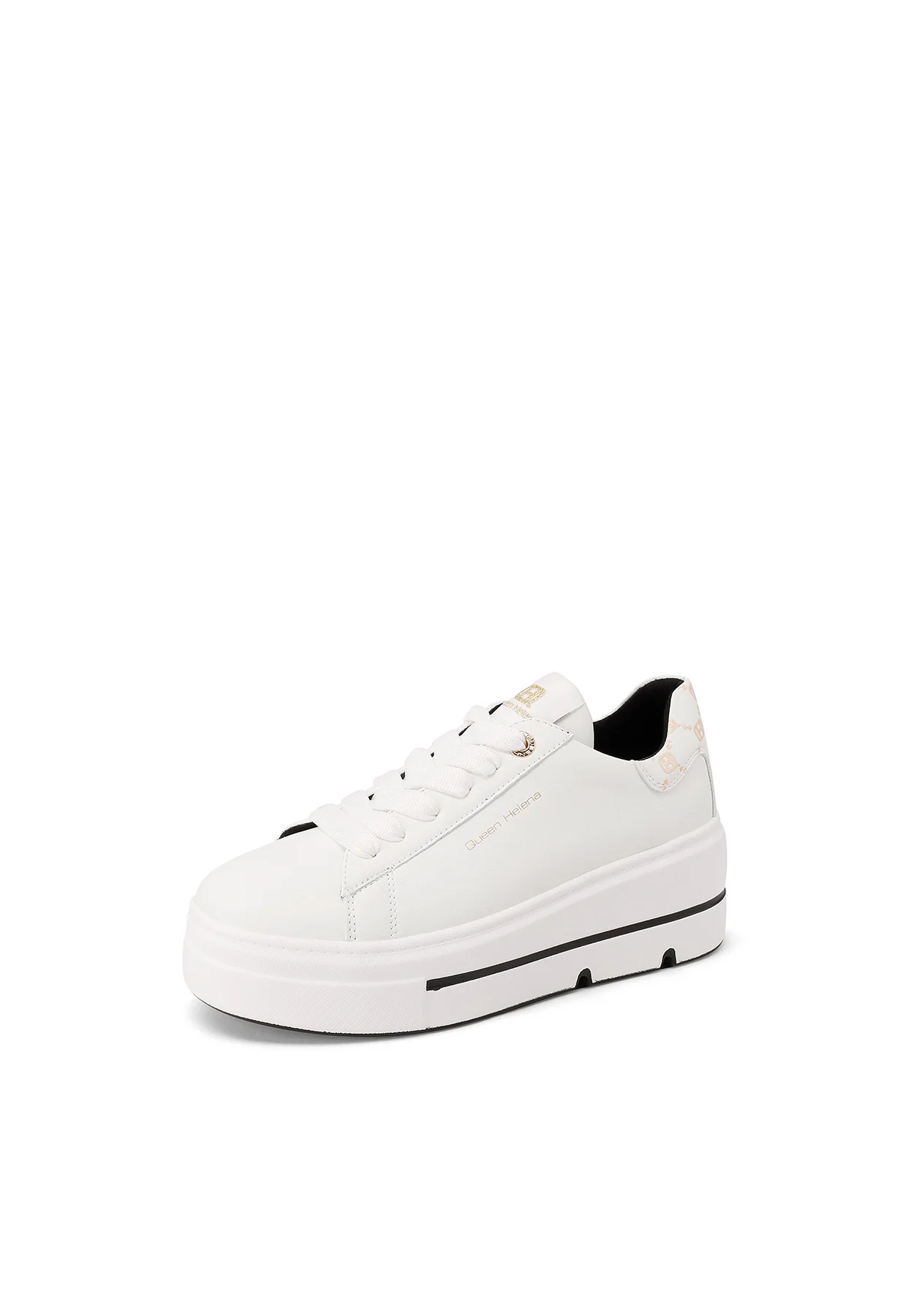Sneakers da donna platform con suola bicolore X33-10 - Image 10