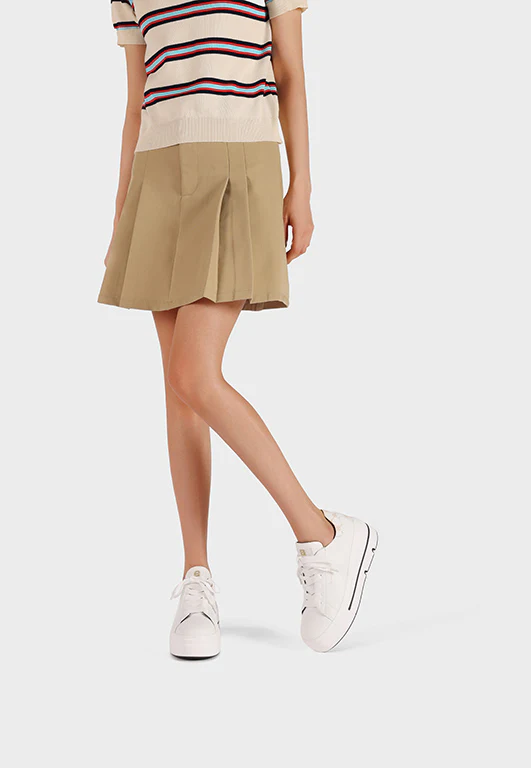 Sneakers da donna platform con suola bicolore X33-10 - Image 14