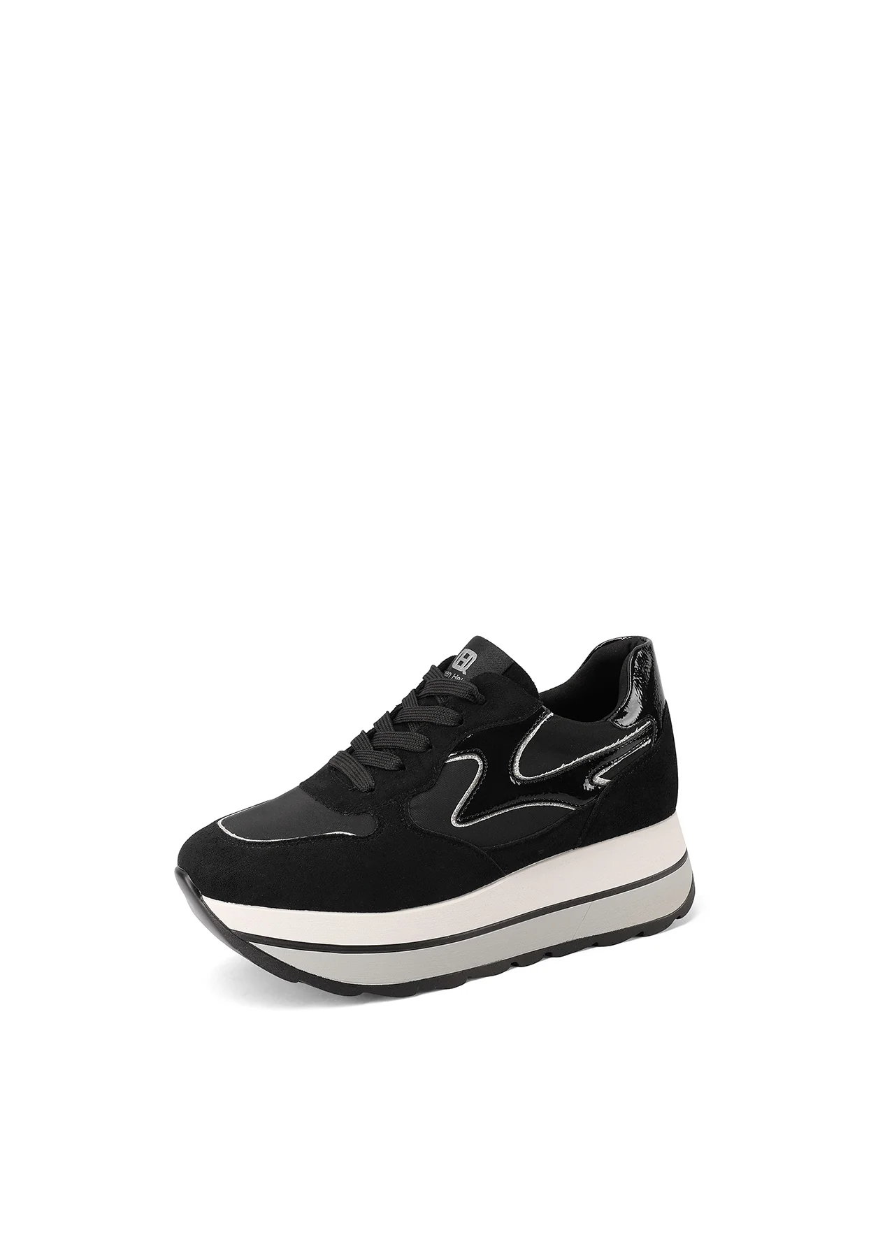 Sneakers doppio platform con lacci X33-19 - Image 10