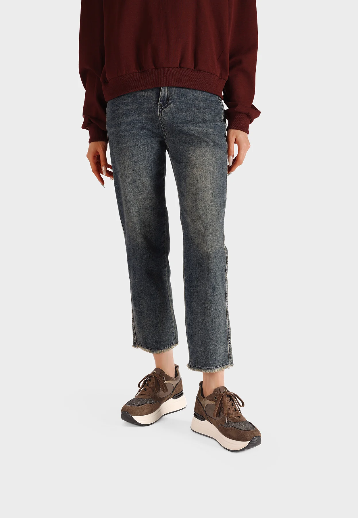Sneakers elegante con zeppa X33-20 - Image 21