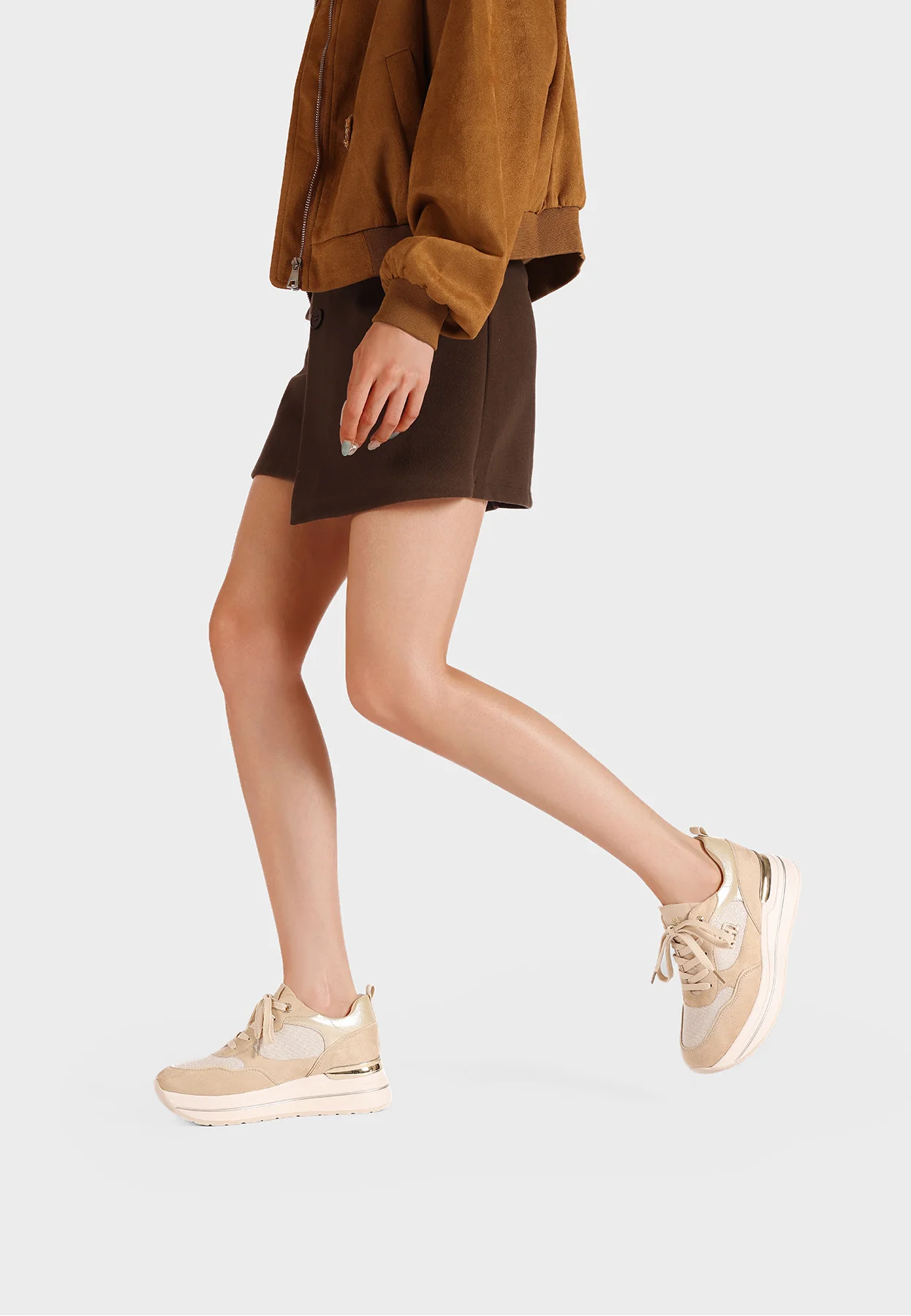 Sneakers elegante con zeppa X33-20 - Image 8
