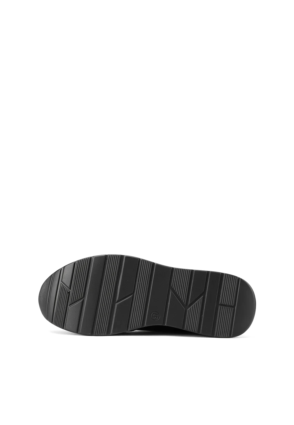 Sneakers con zeppa e zip laterale in camoscio X33-21 - Image 6