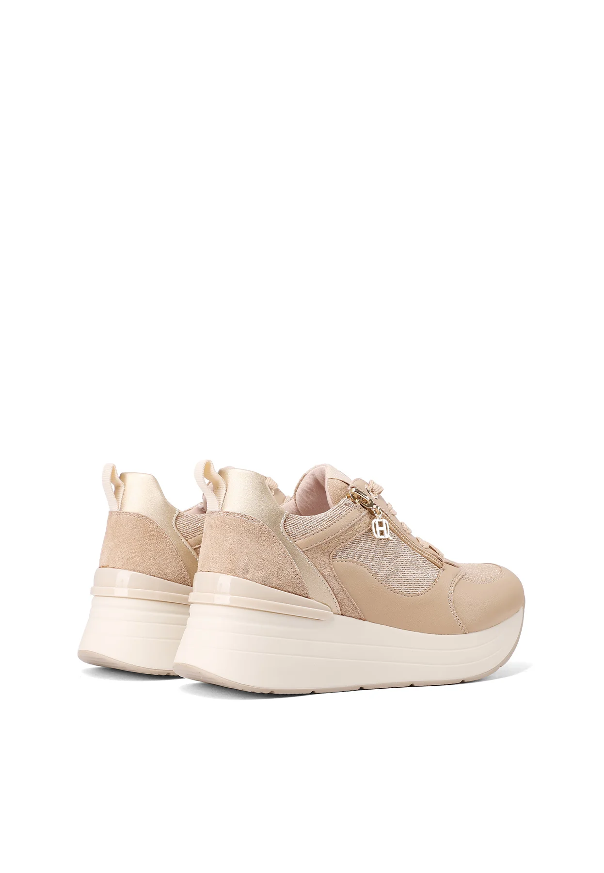 Sneakers eleganti in camoscio con zip laterale X33-23 - Image 19