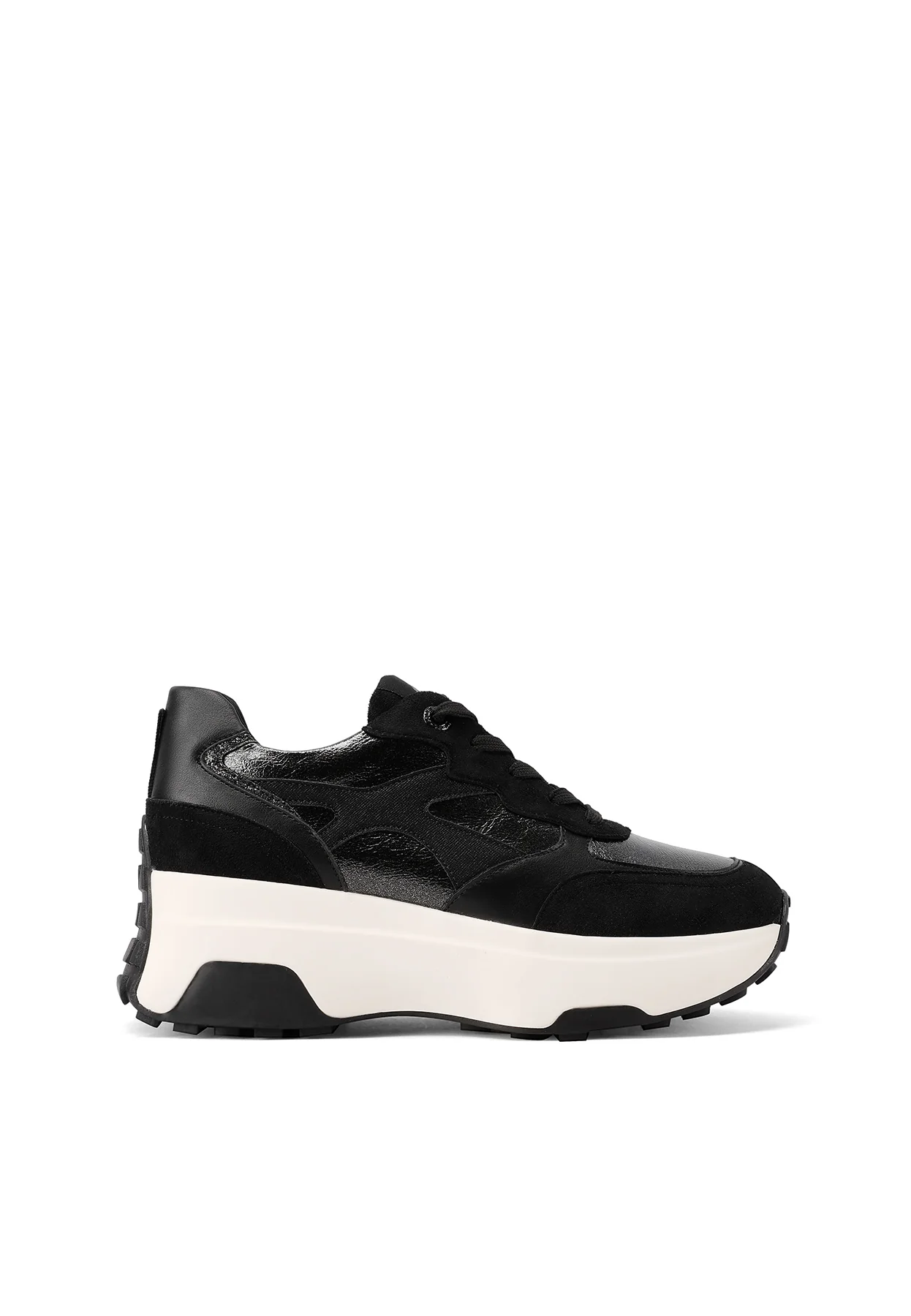 Sneakers sportive con dettagli lucidi  X33-24 - Image 2