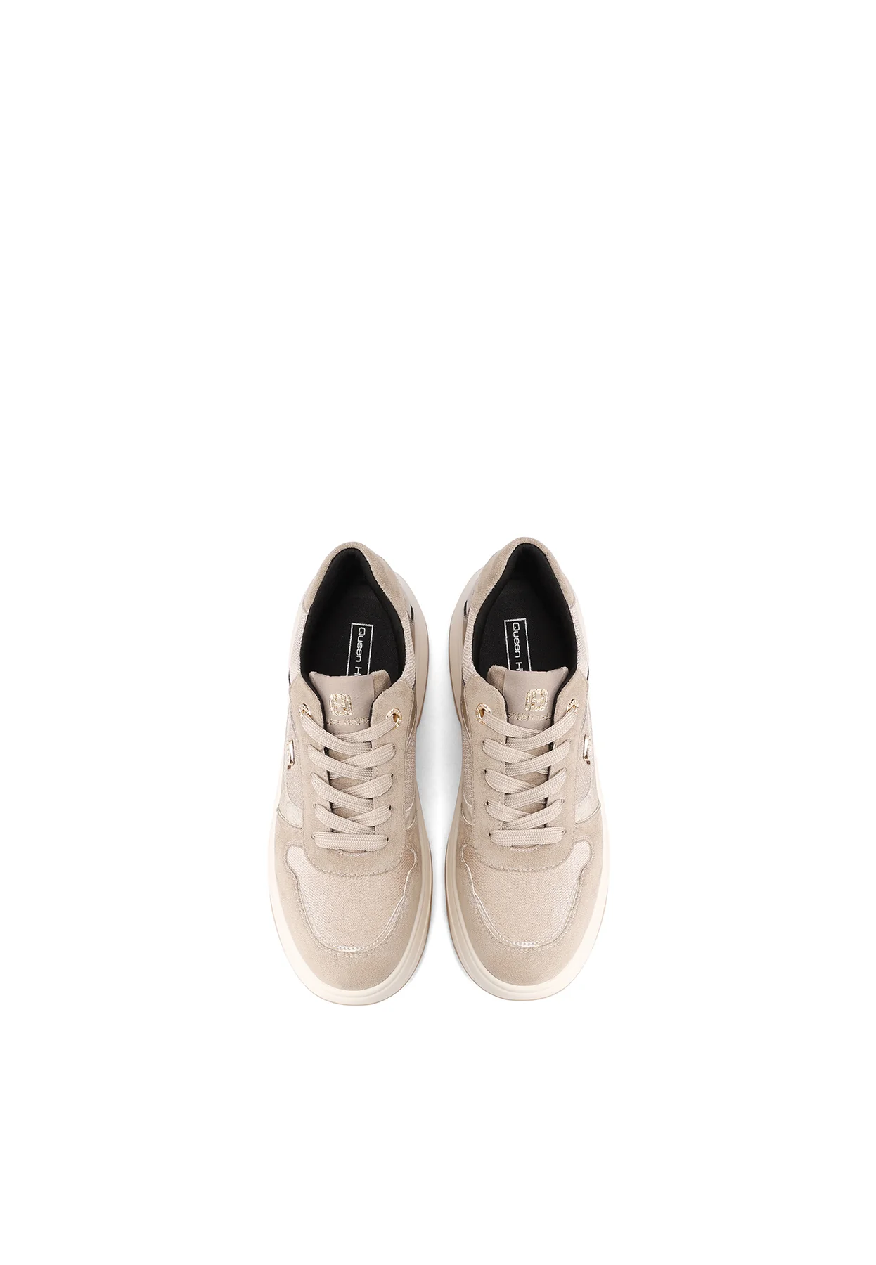 Sneakers plaform in camoscio eleganti X33-35 - Image 5
