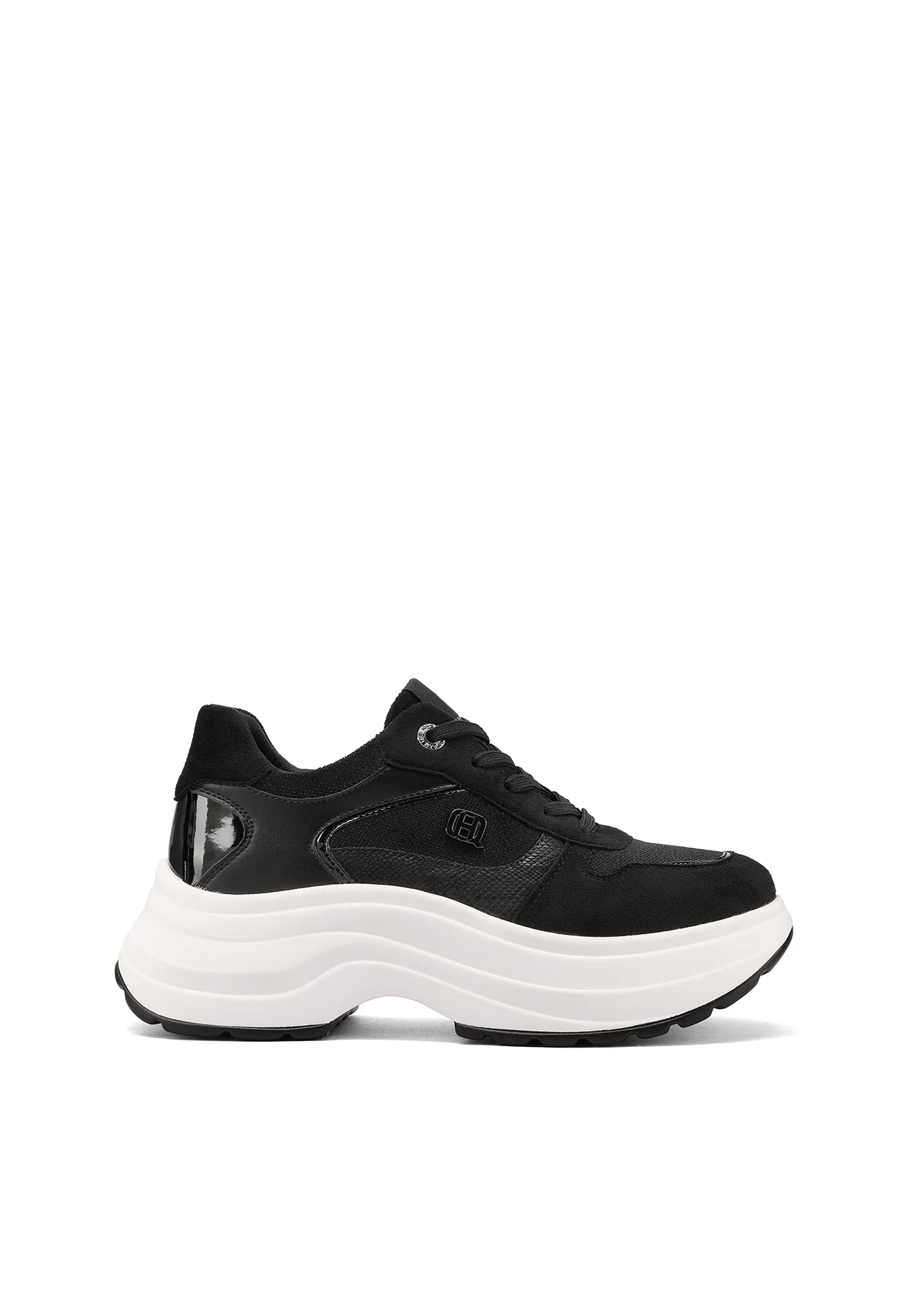 Sneakers plaform in camoscio eleganti X33-35 - Image 9