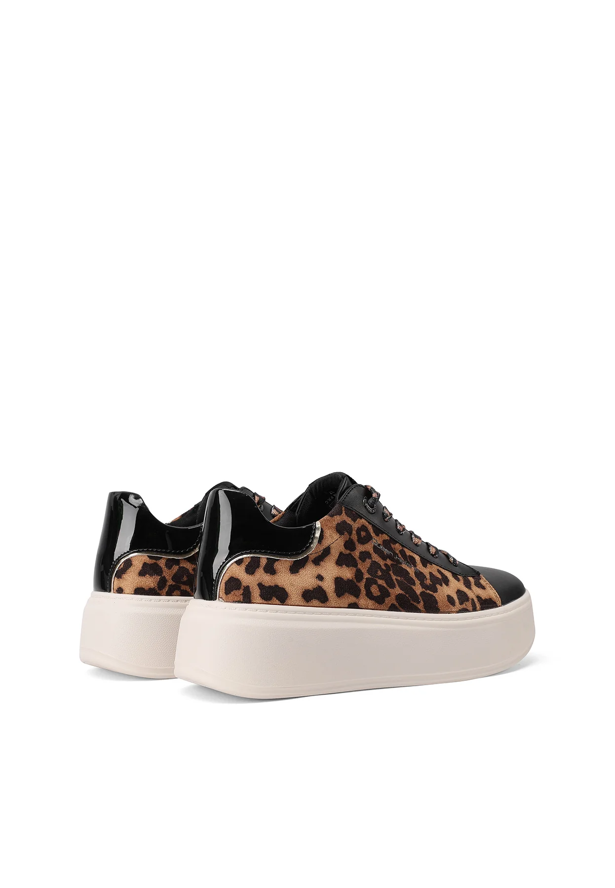Sneakers platform con dettaglio metallizzato X33-4 - Image 19