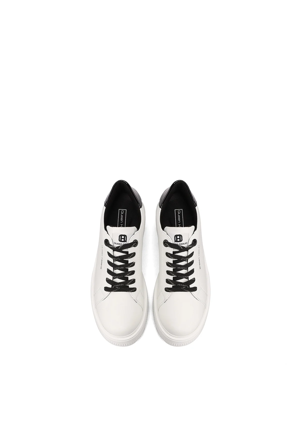 Sneakers platform con punta tonda e suola alta zeppa X33-6 - Image 13
