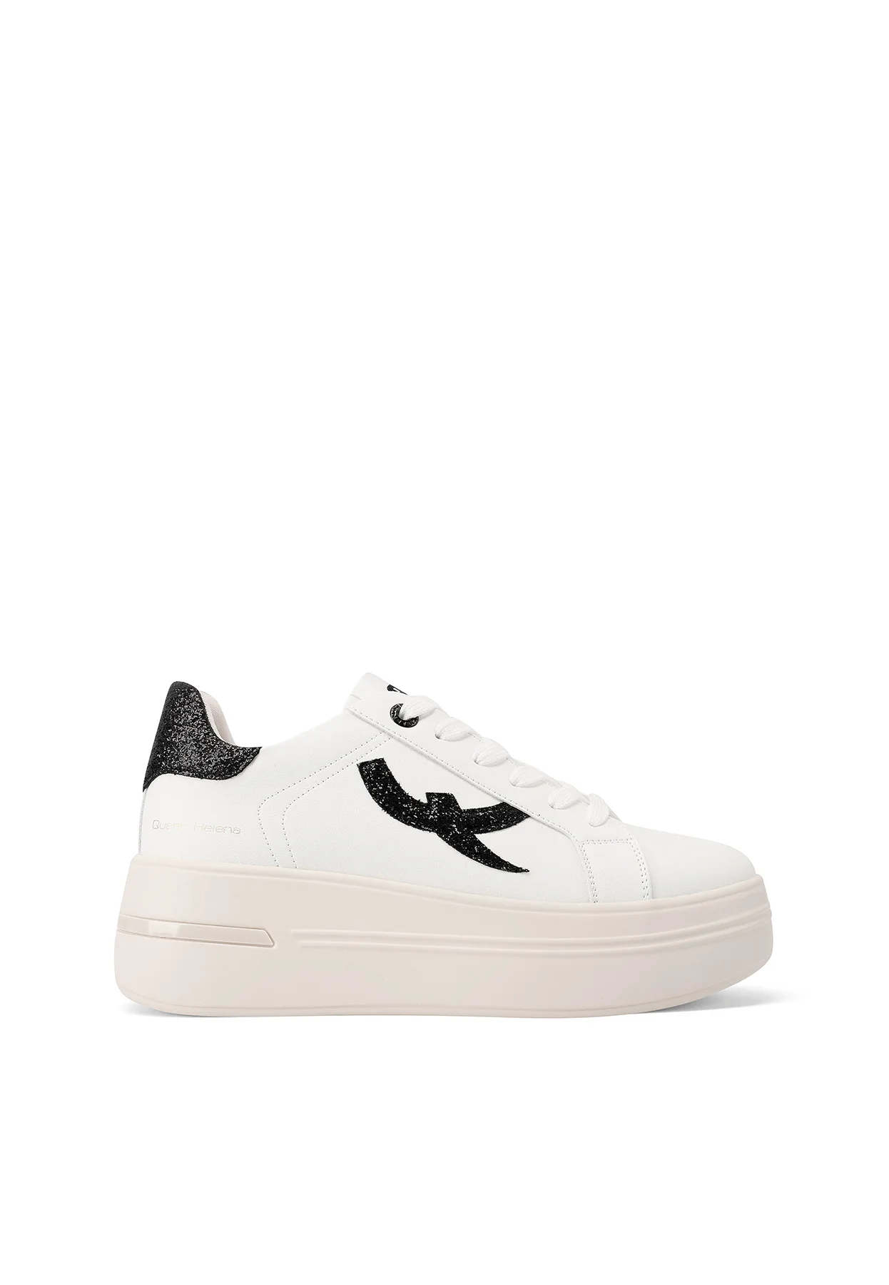 Sneakers da donna platform con glitter X33-8 - Image 16