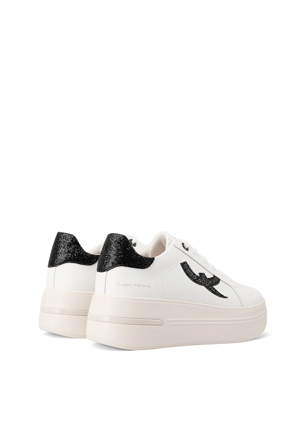 Sneakers da donna platform con glitter X33-8 - Image 18