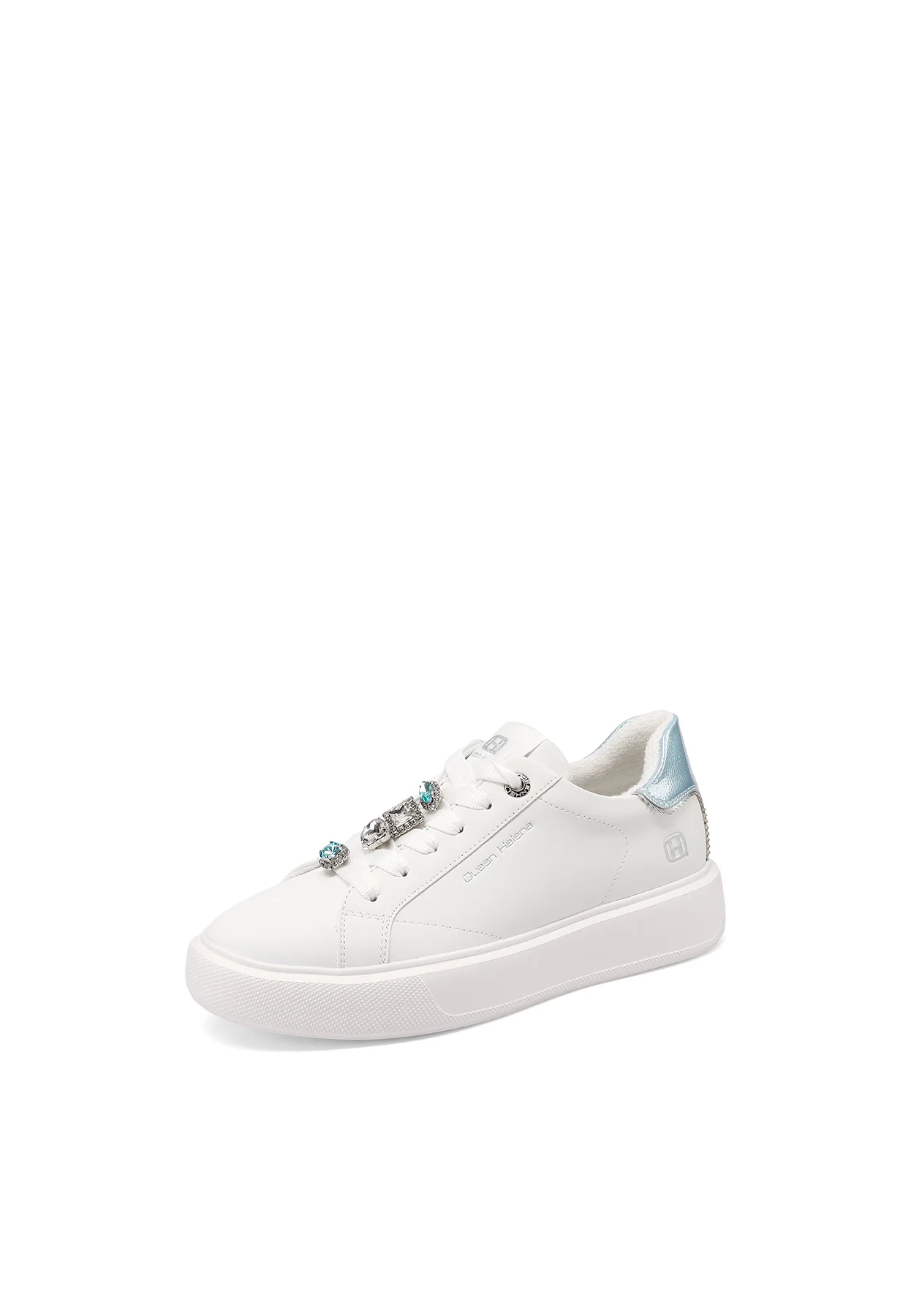 Sneakers platform con dettagli gioiello X34-1 - Image 11