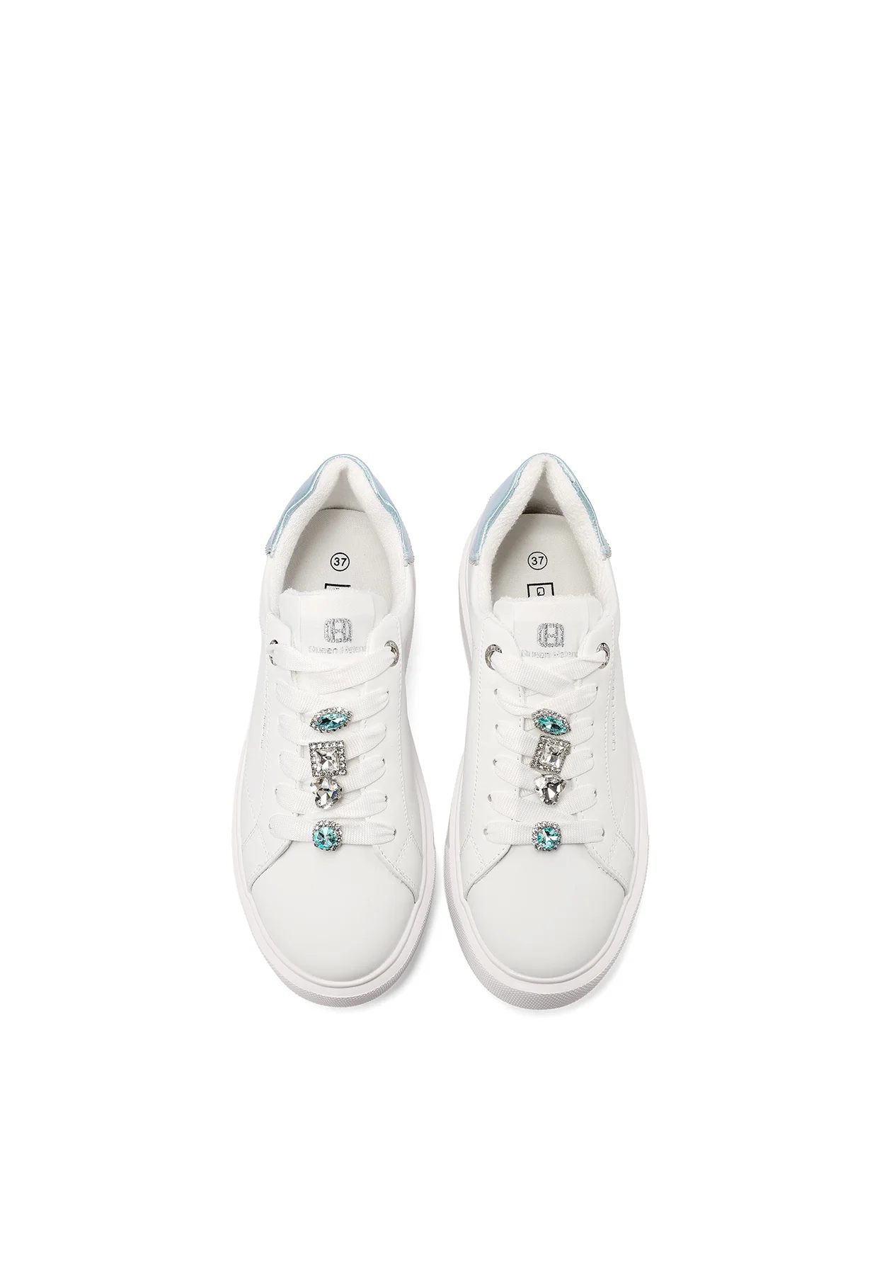 Sneakers platform con dettagli gioiello X34-1 - Image 14