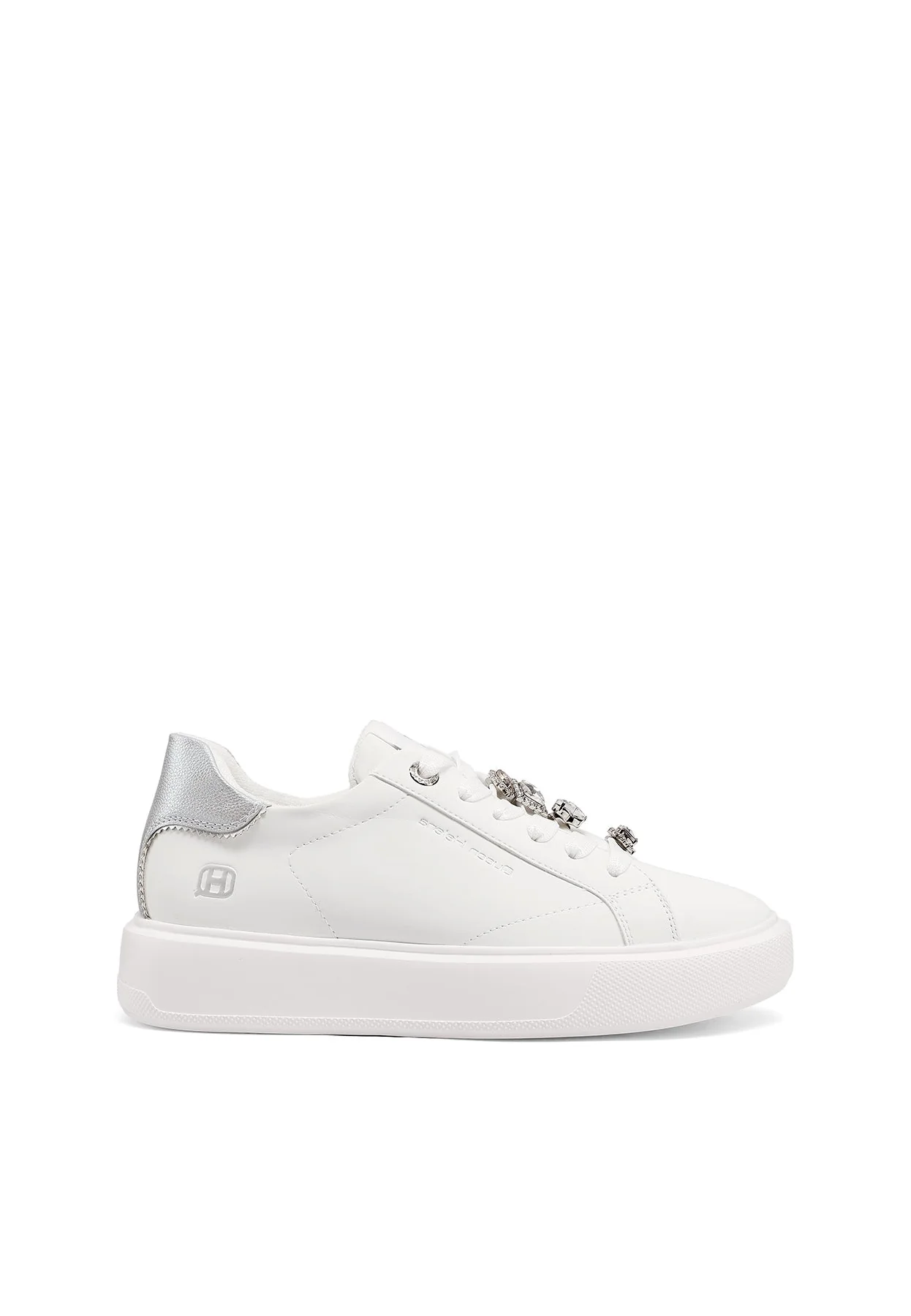 Sneakers platform con dettagli gioiello X34-1 - Image 2