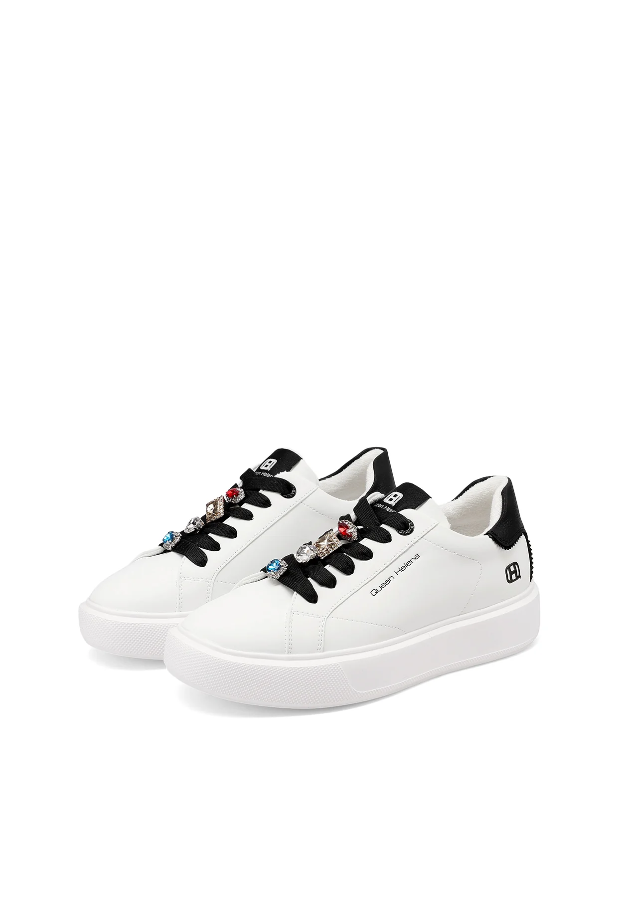 Sneakers platform con dettagli gioiello X34-1 - Image 20