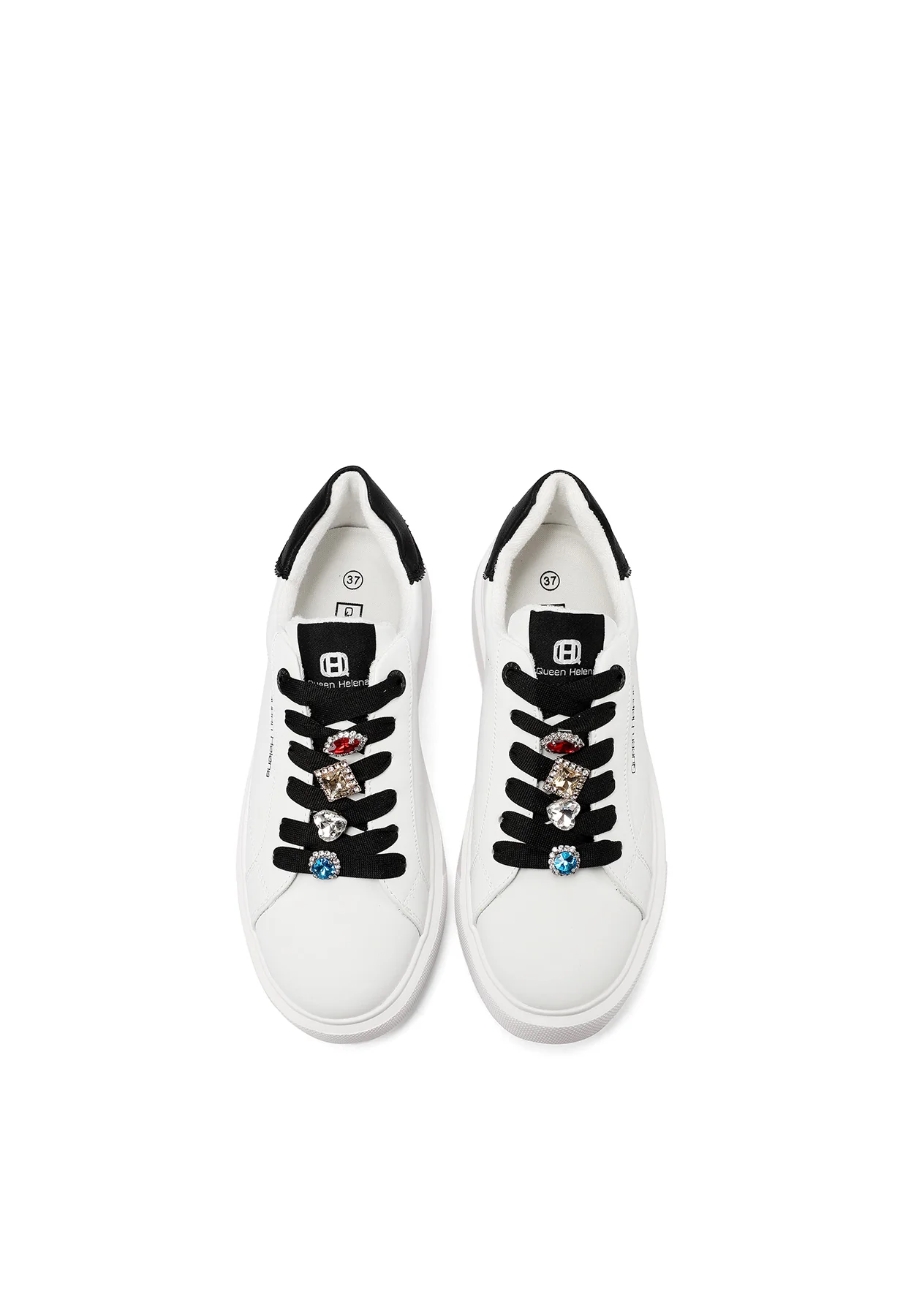 Sneakers platform con dettagli gioiello X34-1 - Image 22