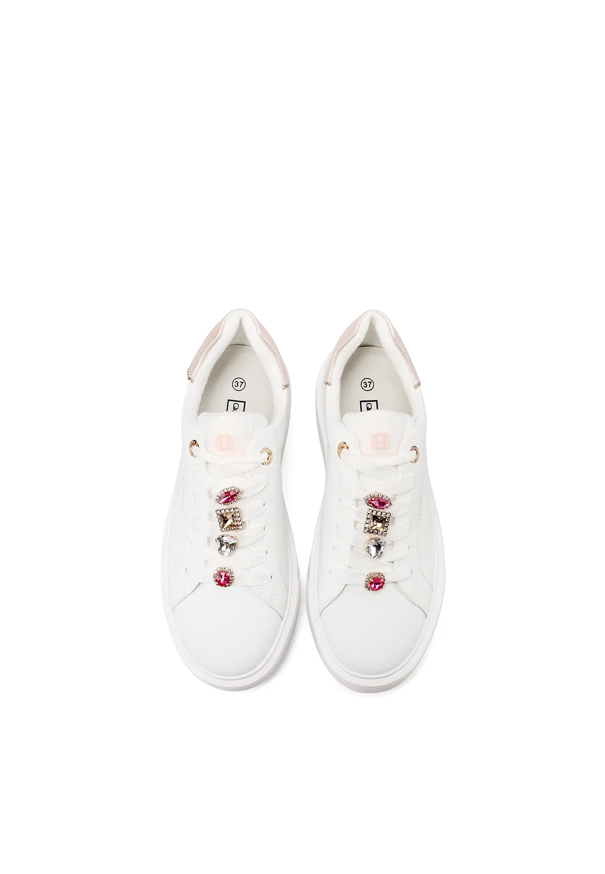 Sneakers platform con dettagli gioiello X34-1 - Image 30