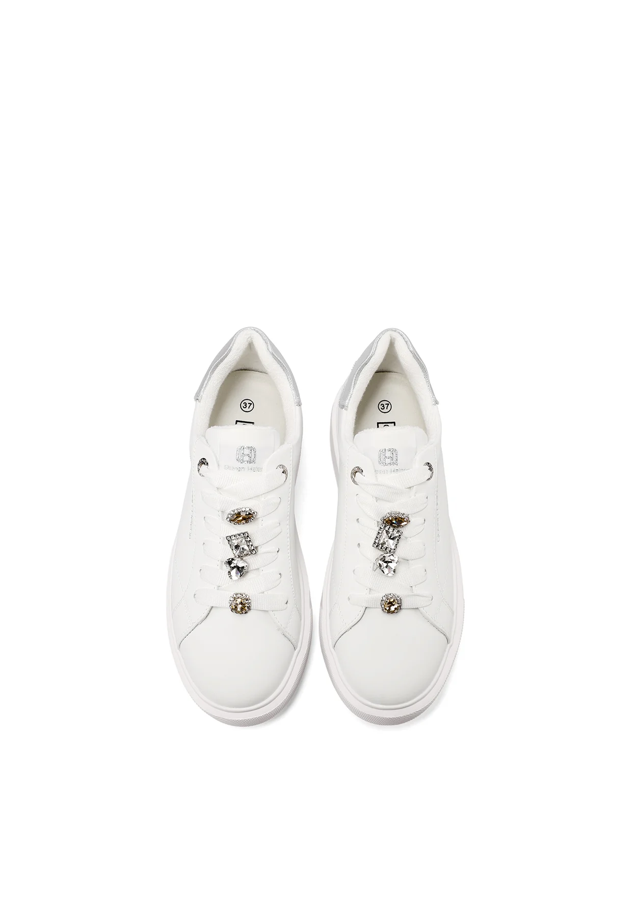 Sneakers platform con dettagli gioiello X34-1 - Image 6