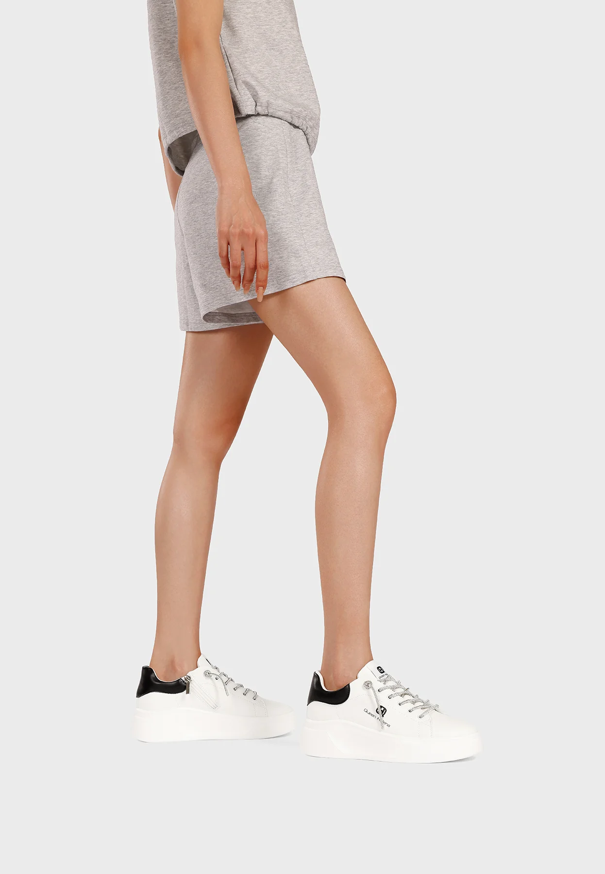 Sneakers donna platform con dettagli fashion X34-10 - Image 16