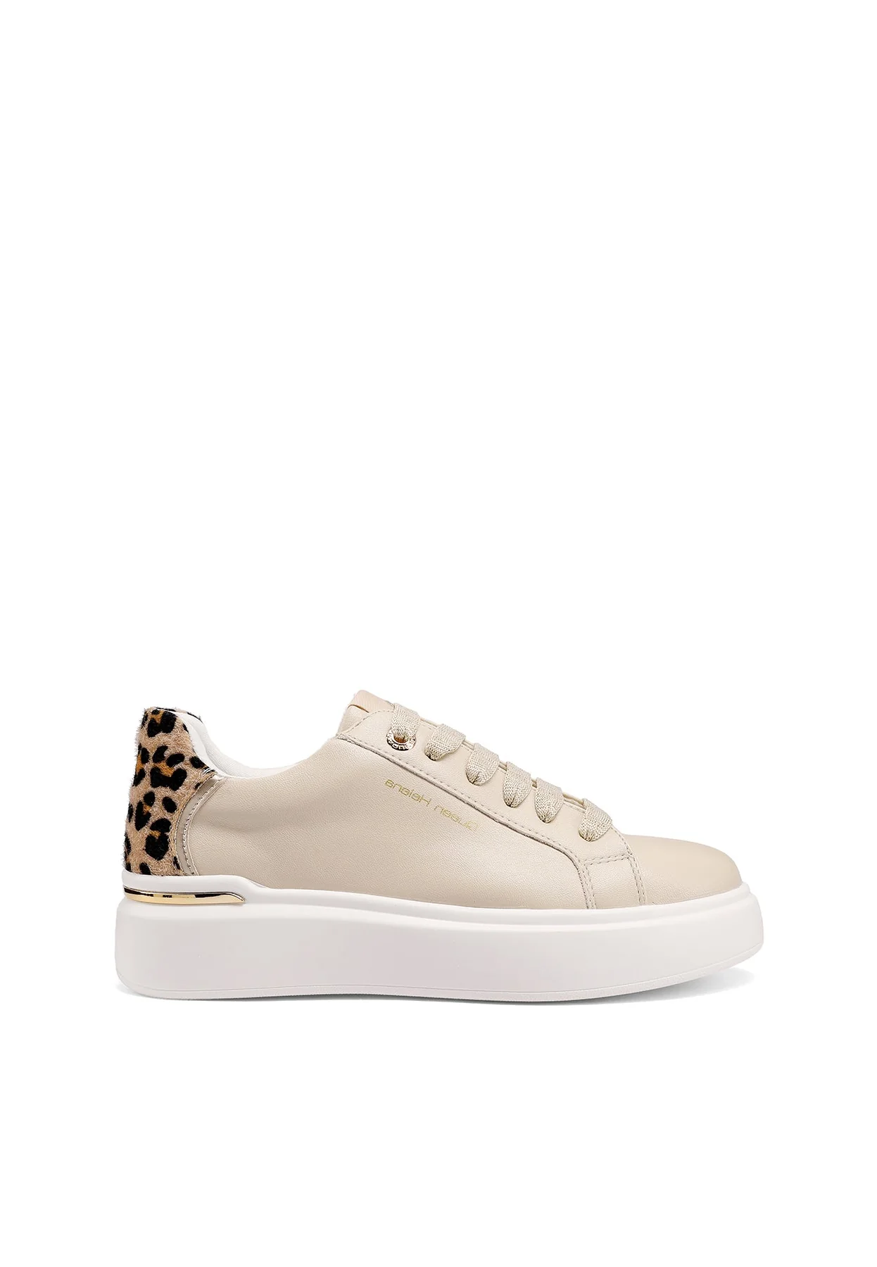 Sneakers platform con glitter e dettagli metallici X34-12 - Image 2
