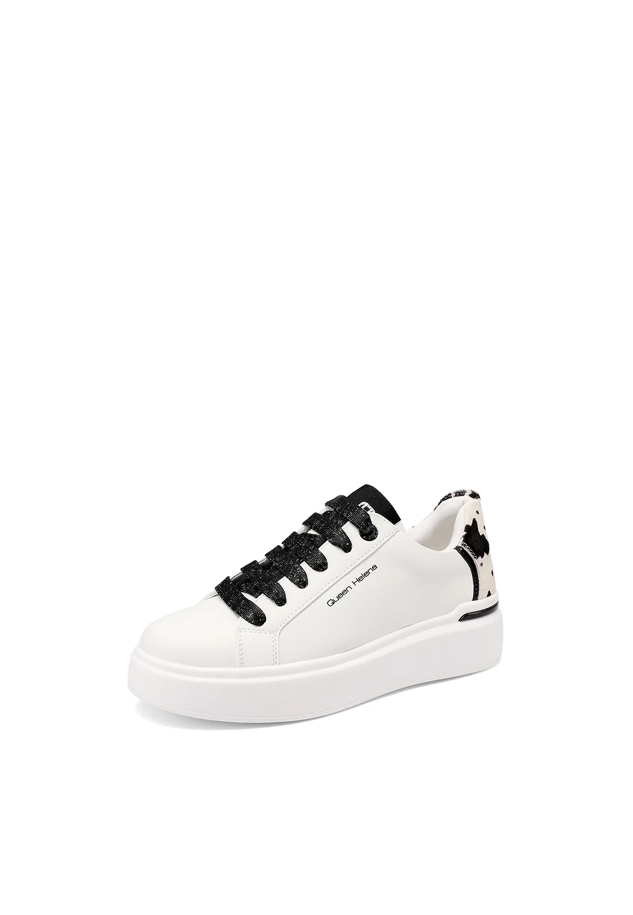 Sneakers platform con glitter e dettagli metallici X34-12 - Image 27
