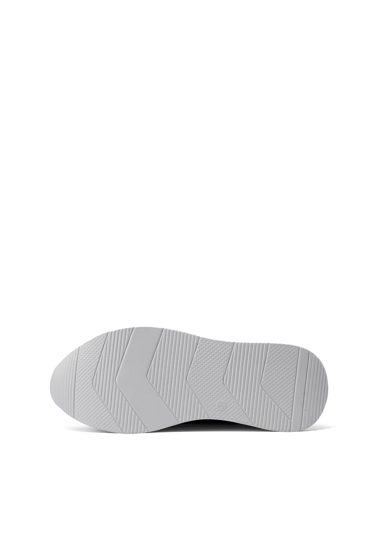 Sneakers platform con zip laterale e logo X34-24 - Image 6