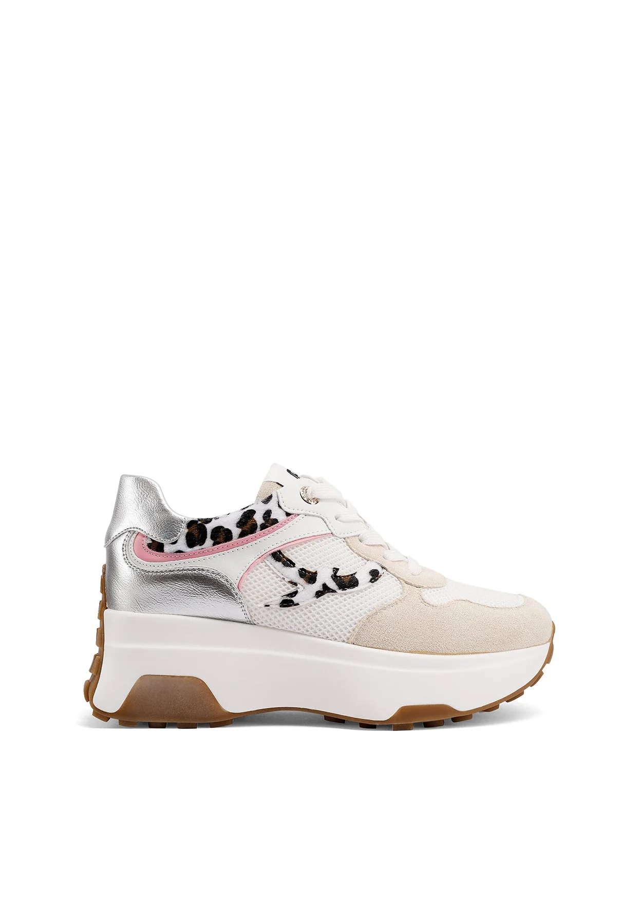 Sneakers platform con suola alta e design sportivo X34-29 - Image 10