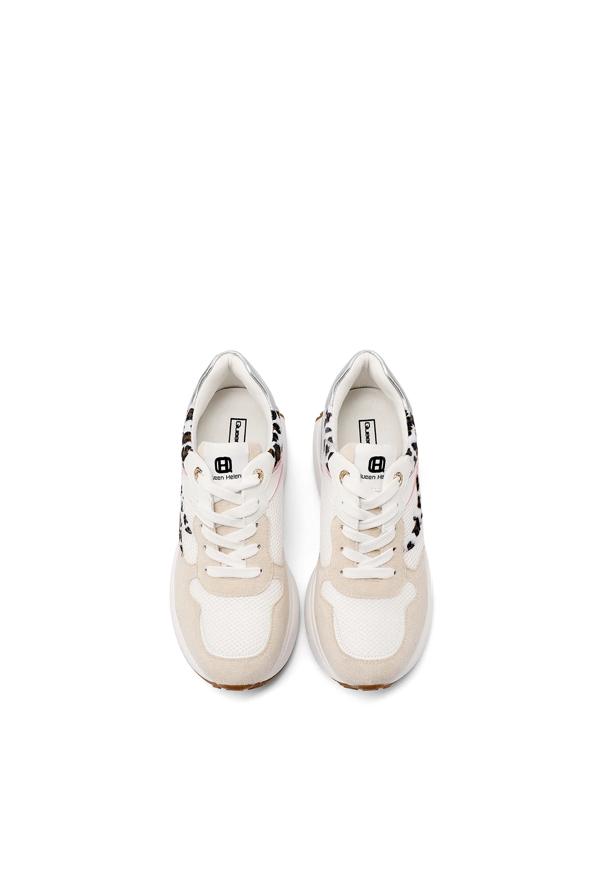 Sneakers platform con suola alta e design sportivo X34-29 - Image 14