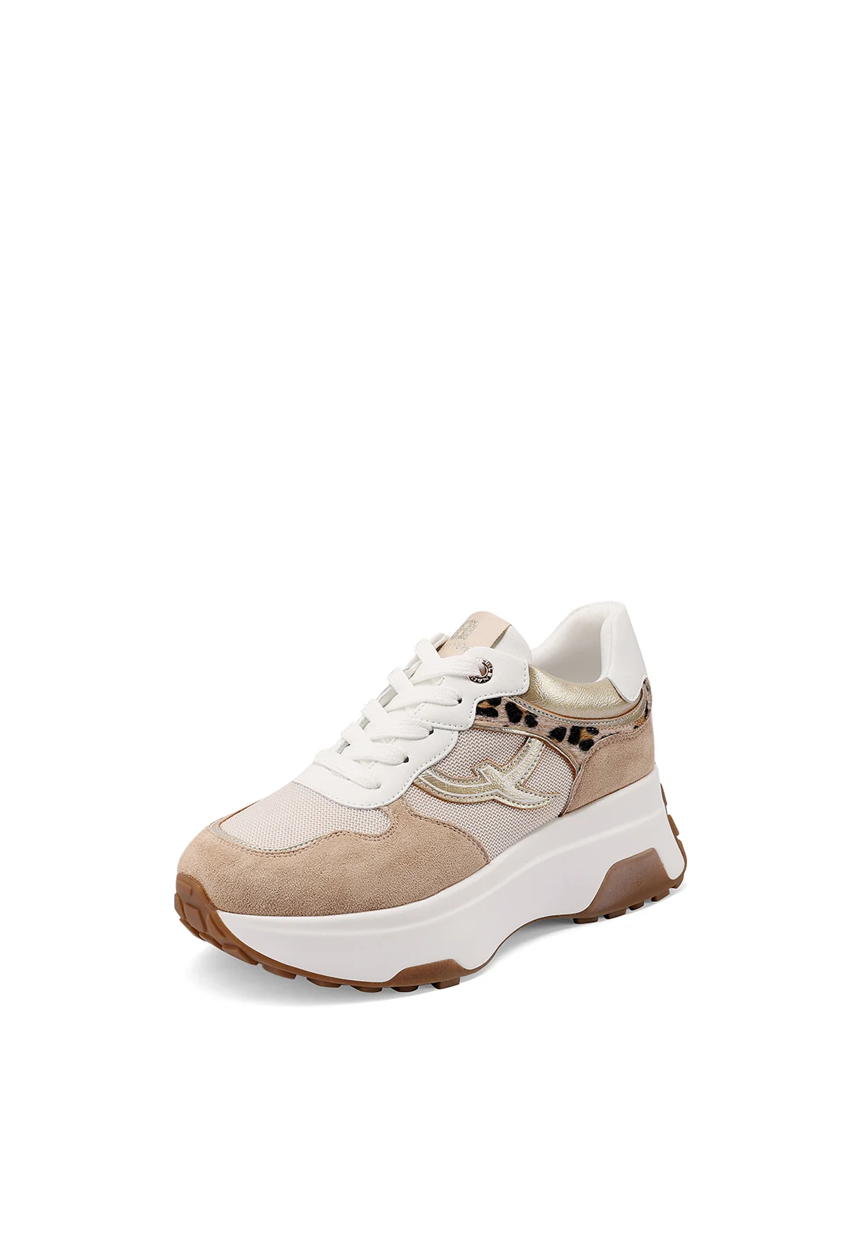 Sneakers platform con suola alta e design sportivo X34-29 - Image 20