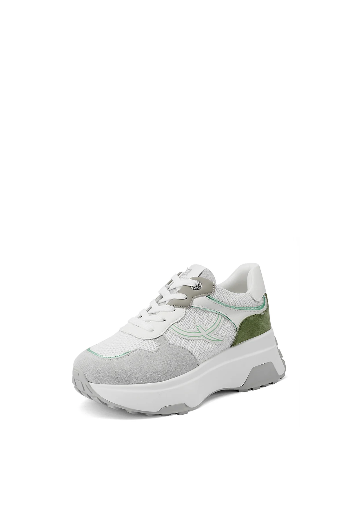 Sneakers platform con suola alta e design sportivo X34-29 - Image 4