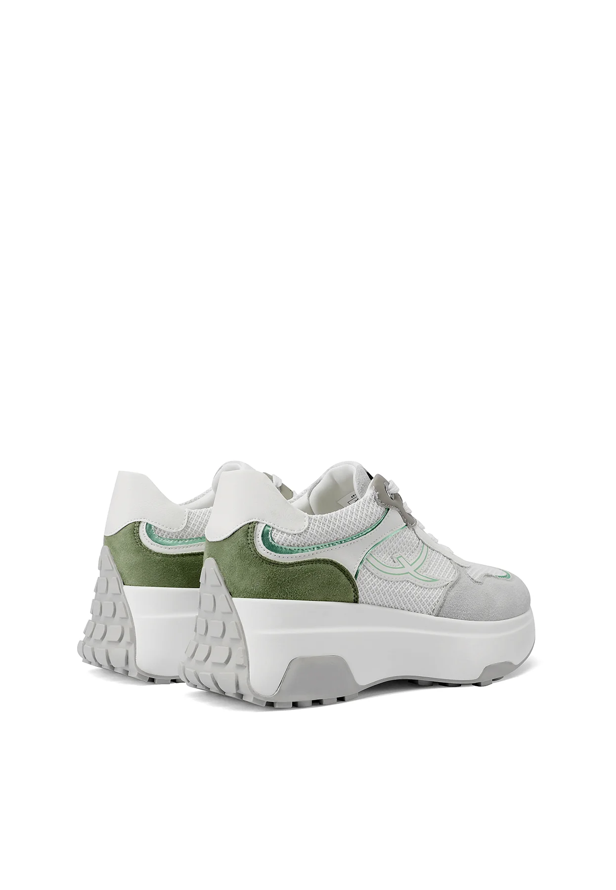 Sneakers platform con suola alta e design sportivo X34-29 - Image 5