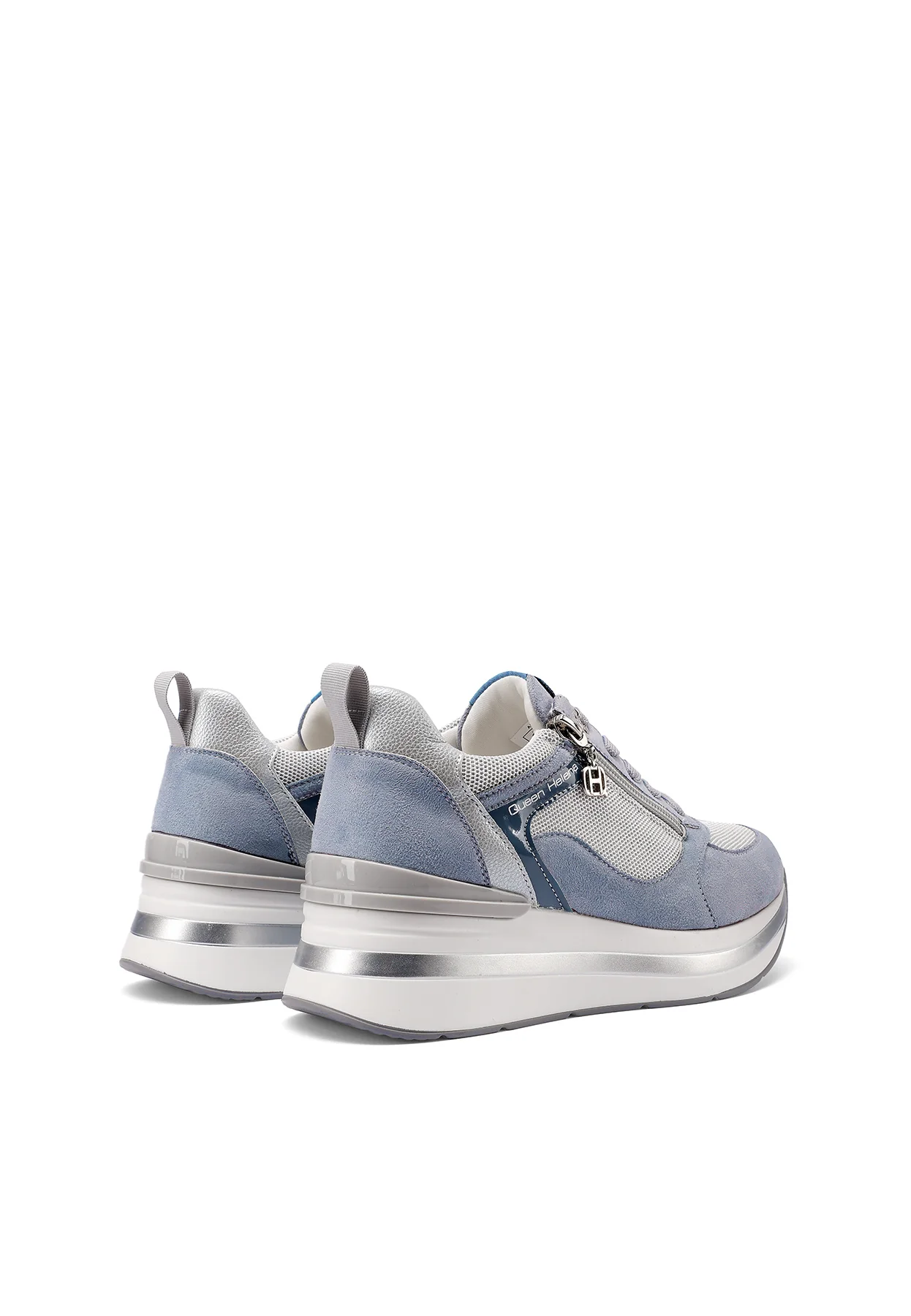 Sneakers platform con zip laterale X34-31 - Image 13