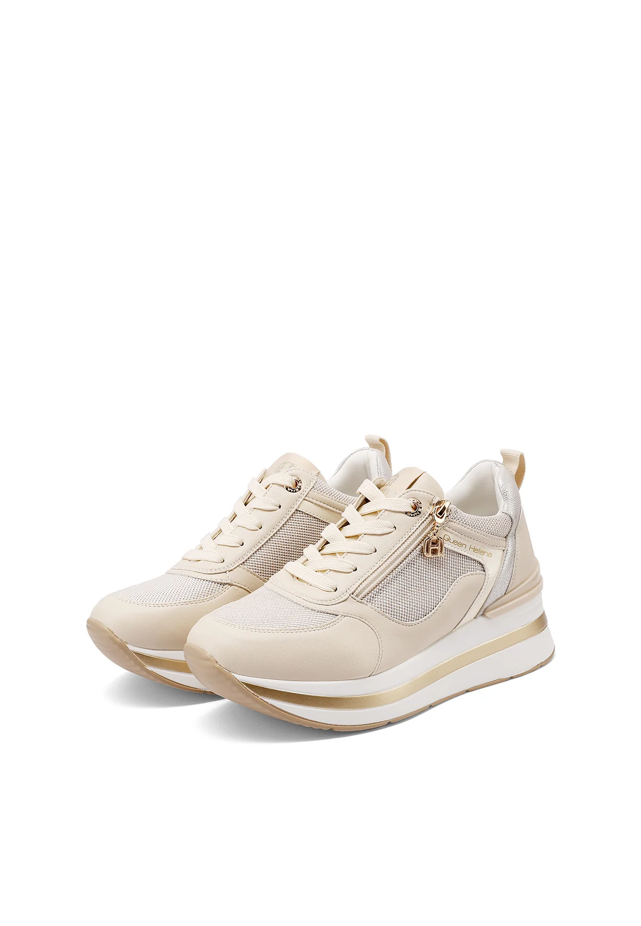 Sneakers platform con zip laterale X34-31 - Image 3