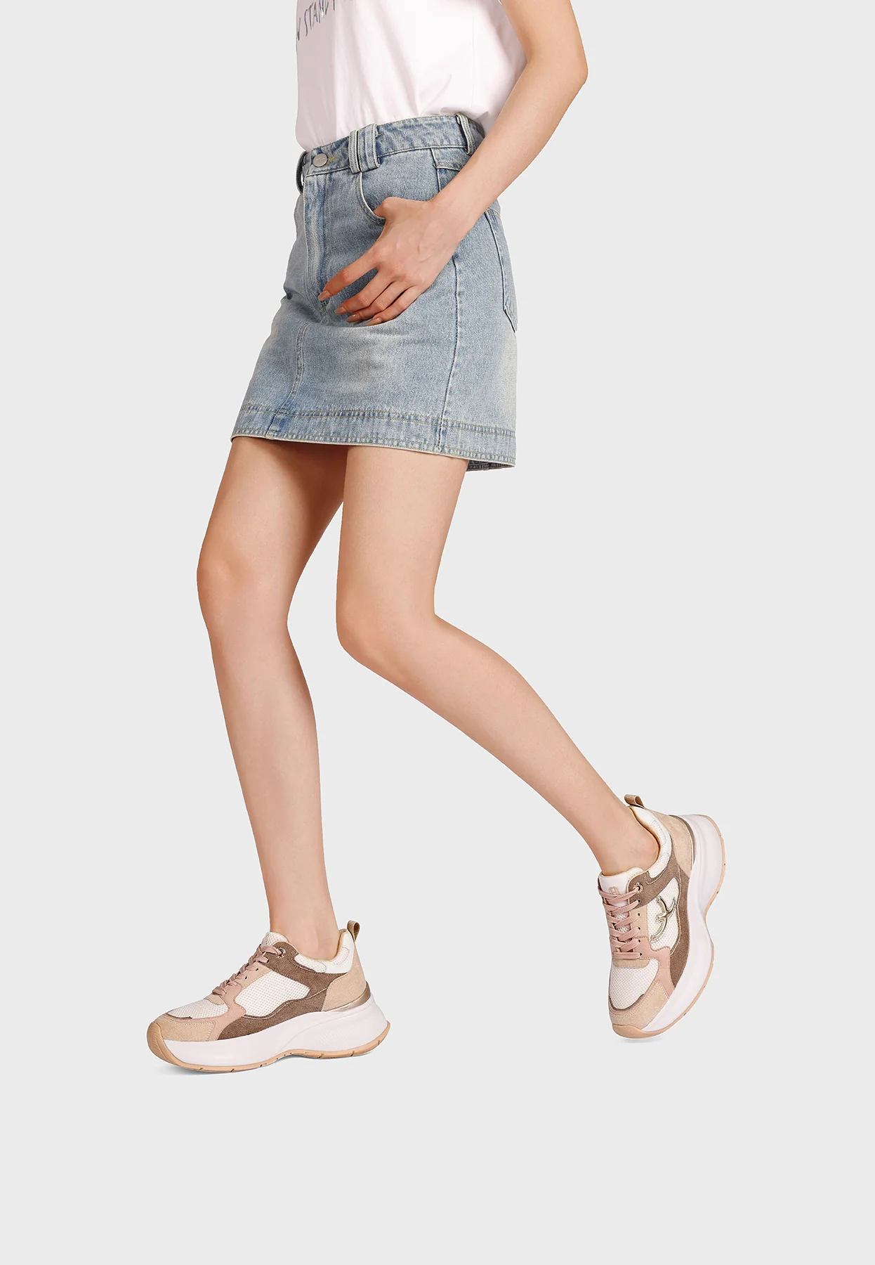 Sneakers donna chunky con suola dinamica X34-34 - Image 32