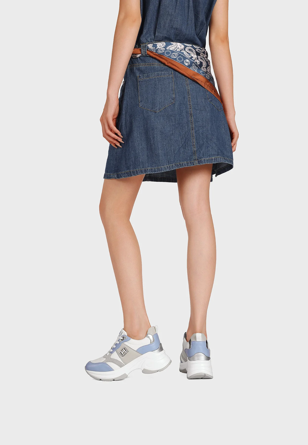 Sneakers chunky con suola oversize e logo X34-36 - Image 24