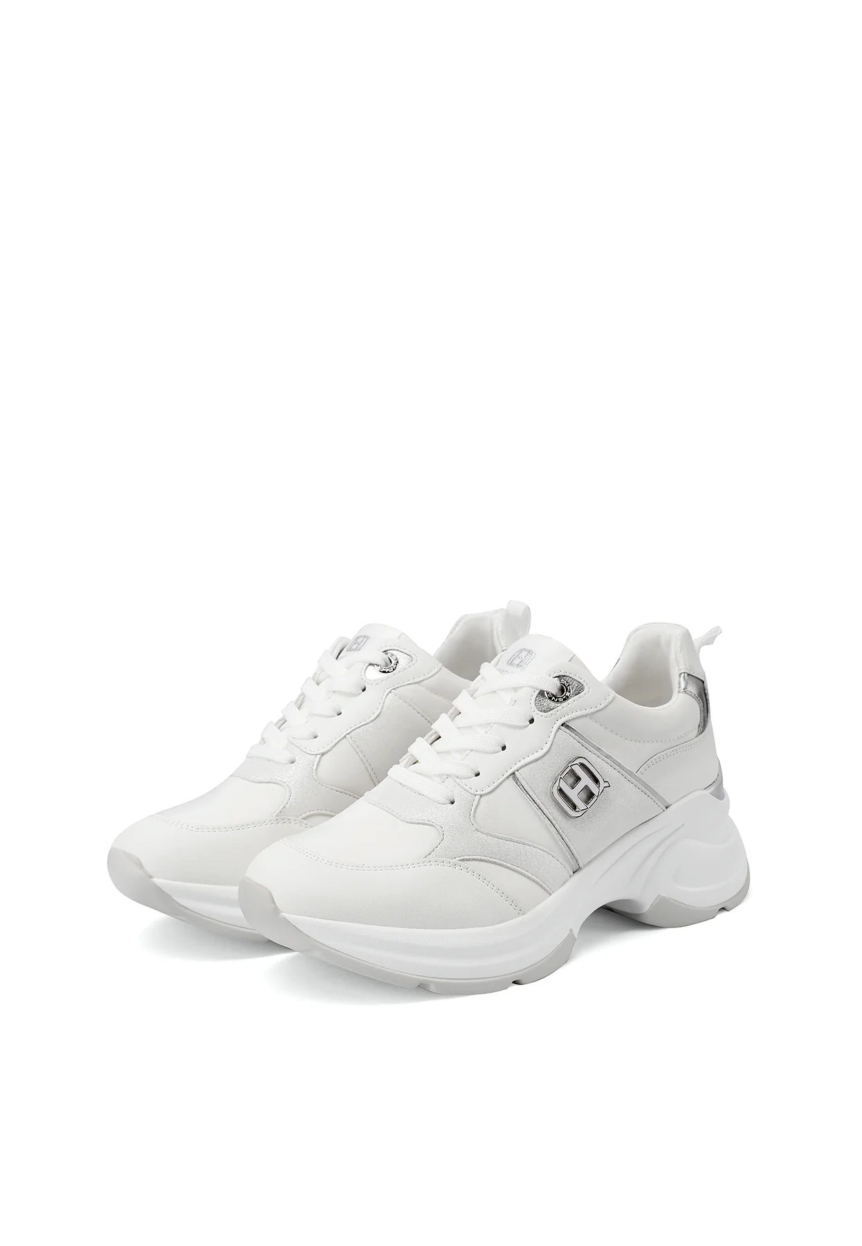 Sneakers chunky con suola oversize e logo X34-36 - Image 3
