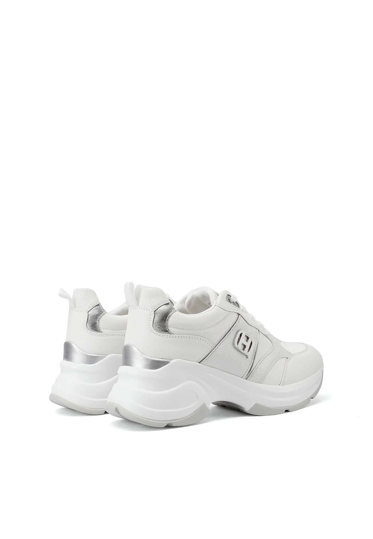 Sneakers chunky con suola oversize e logo X34-36 - Image 5