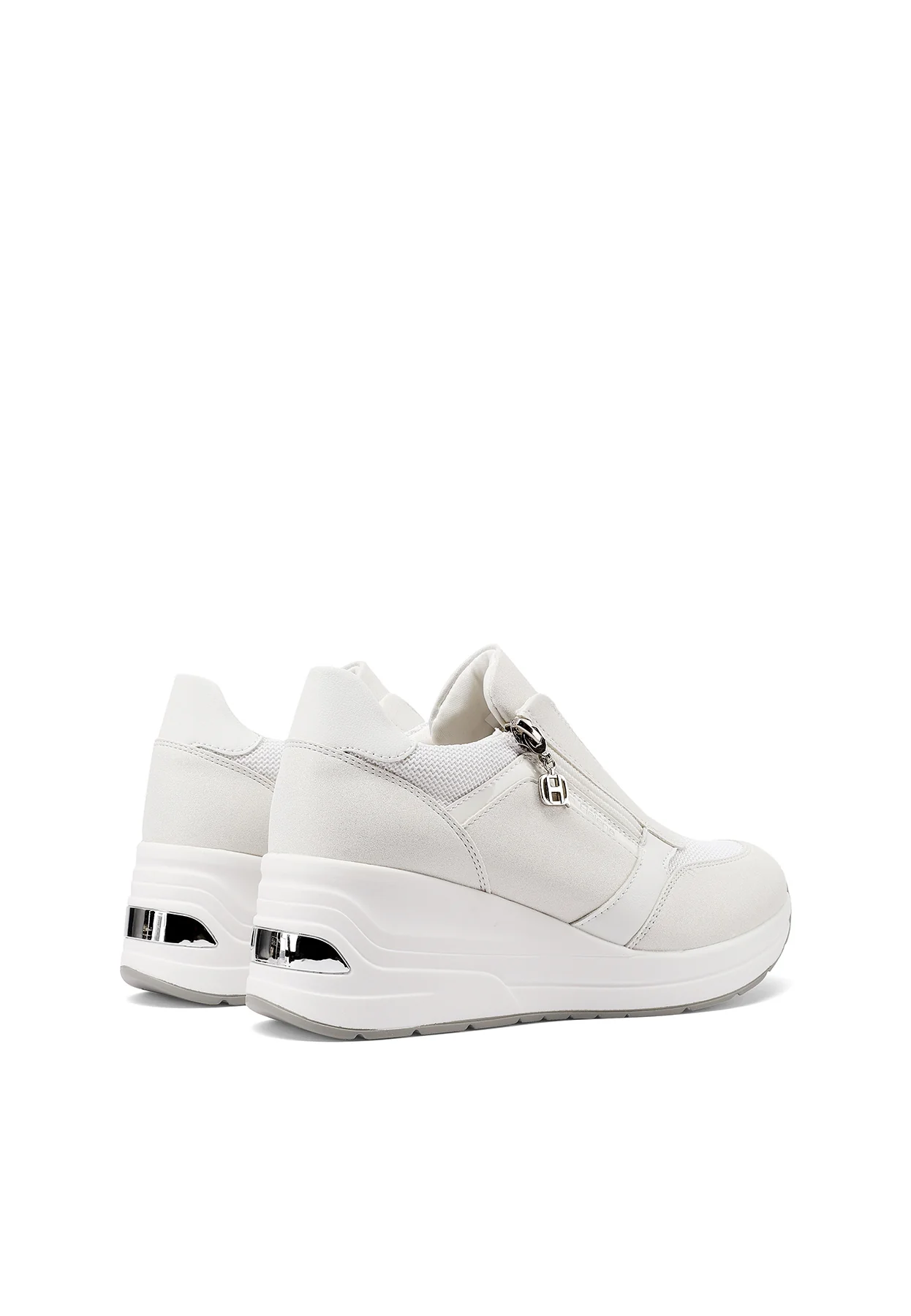 Sneakers donna slip-on con zeppa comfort X34-37 - Image 5