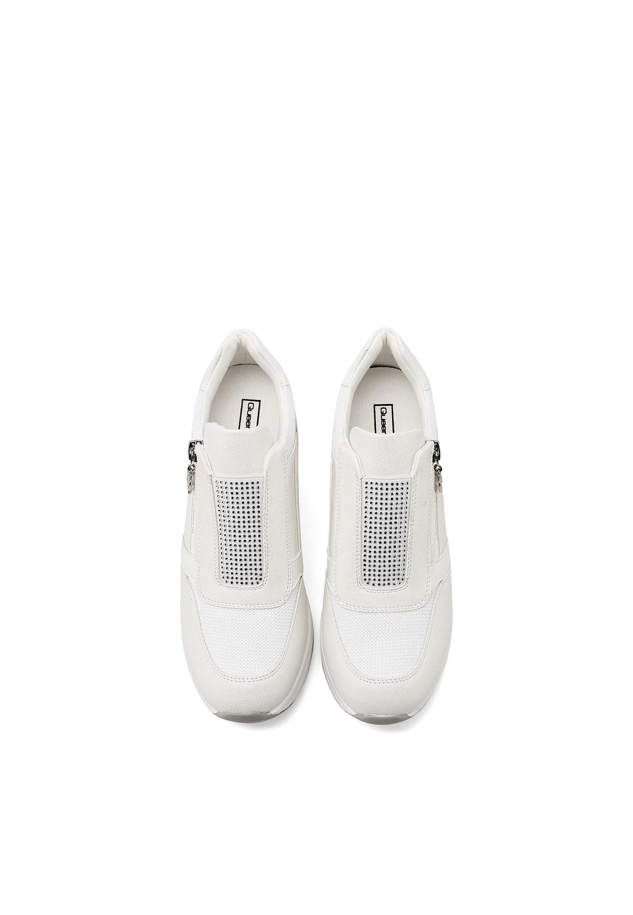 Sneakers donna slip-on con zeppa comfort X34-37 - Image 6