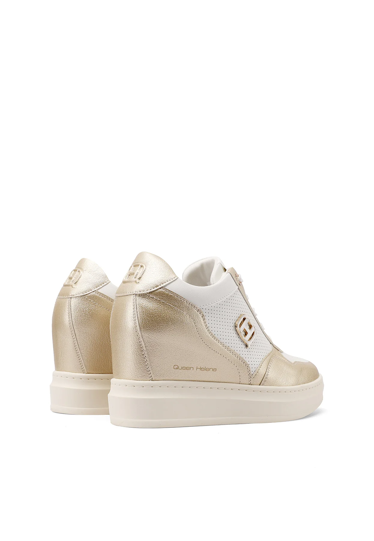 Sneakers donna con zeppa interna e dettagli raffinati X34-42 - Image 13