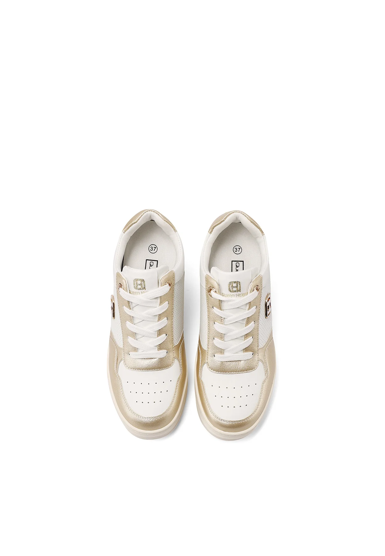Sneakers donna con zeppa interna e dettagli raffinati X34-42 - Image 14