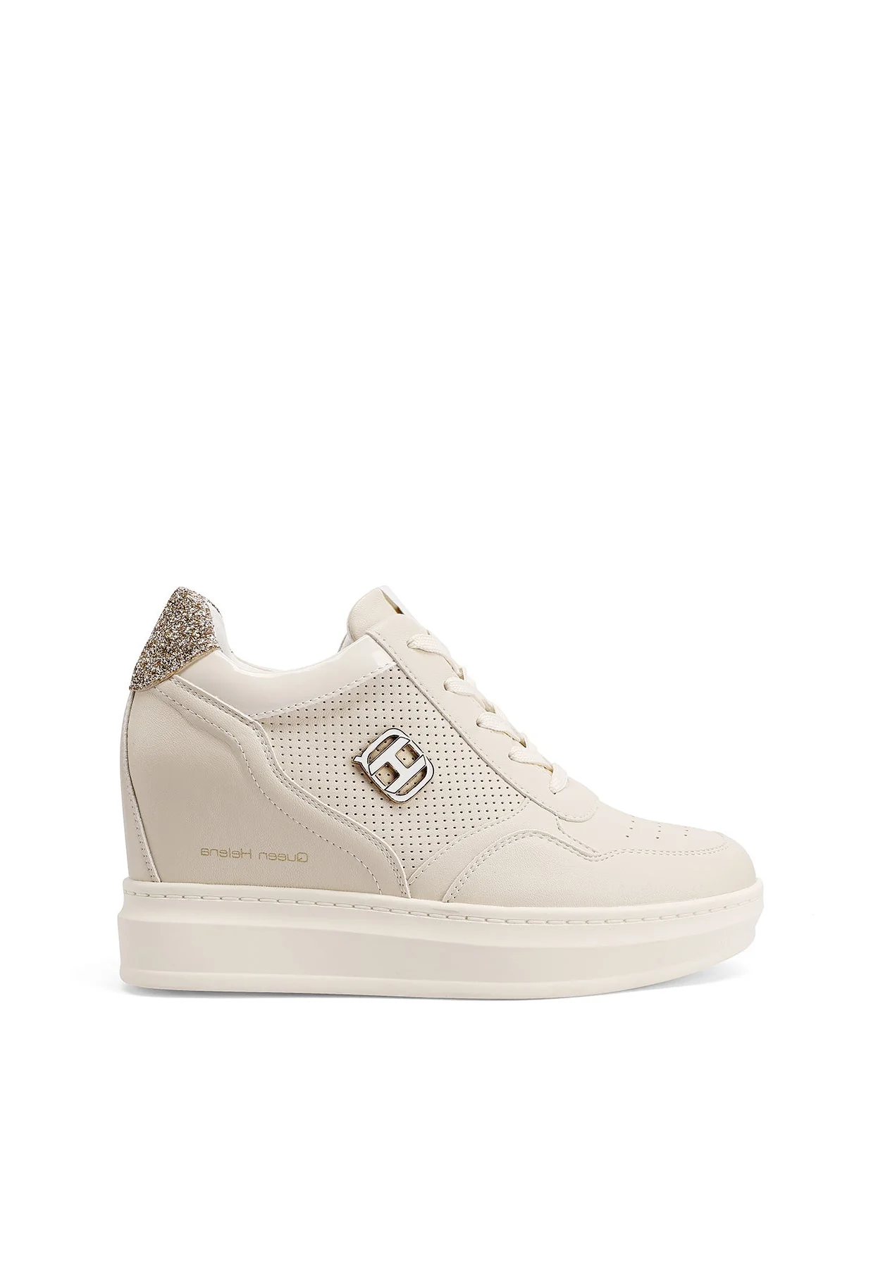 Sneakers donna con zeppa interna e dettagli raffinati X34-42 - Image 17