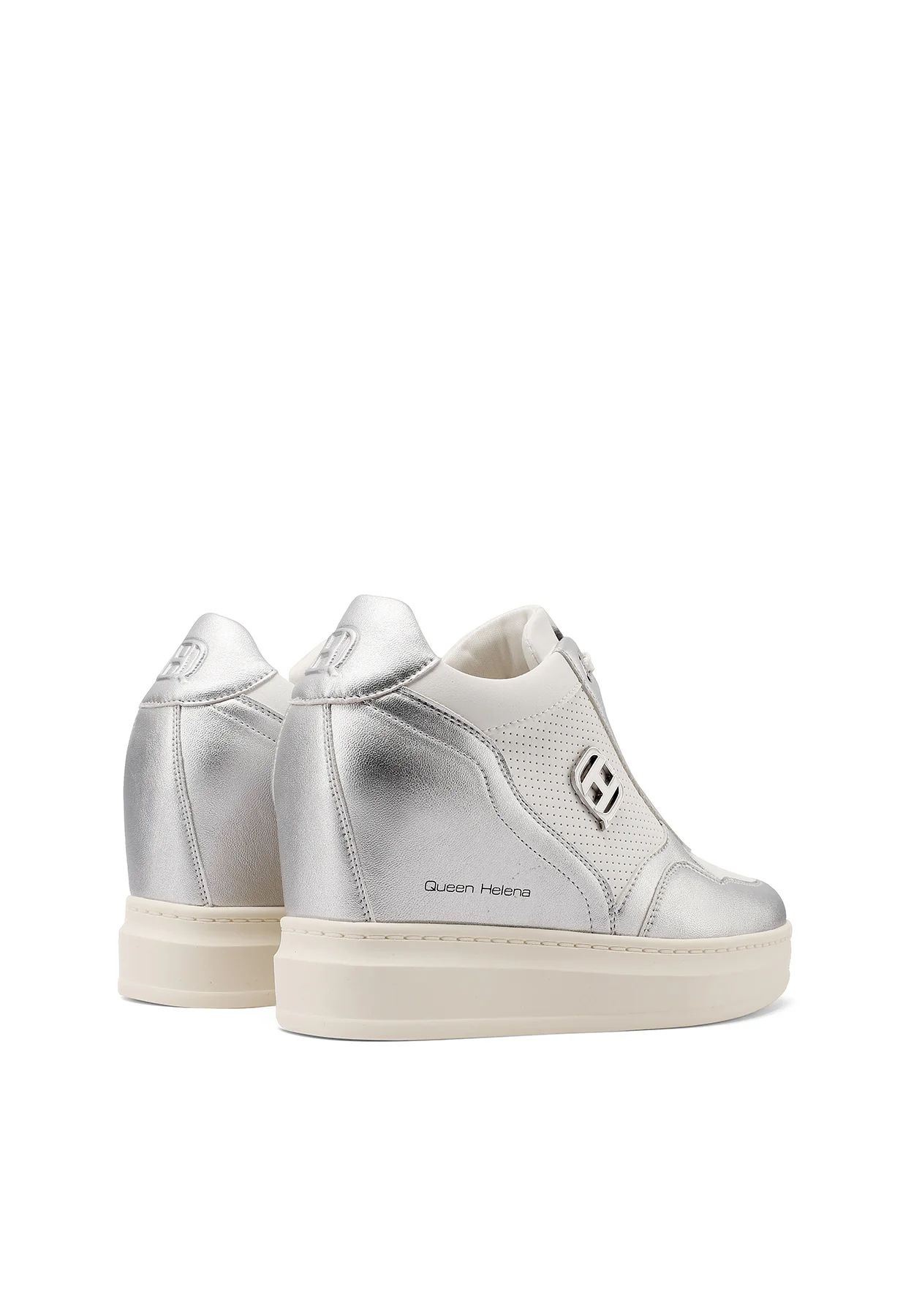Sneakers donna con zeppa interna e dettagli raffinati X34-42 - Image 5