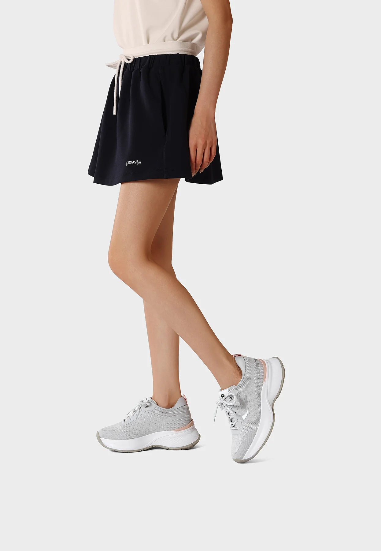 Sneakers platform in knit tecnico leggere X34-45 - Image 9