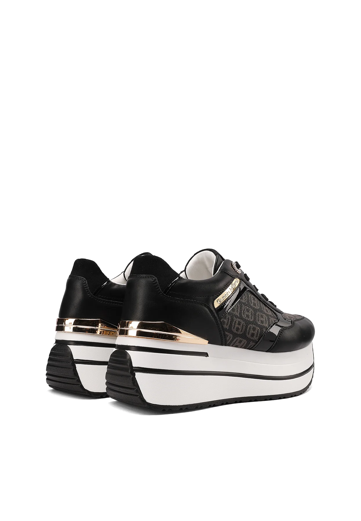 Sneakers donna platform con logo pattern X34-47 - Image 21