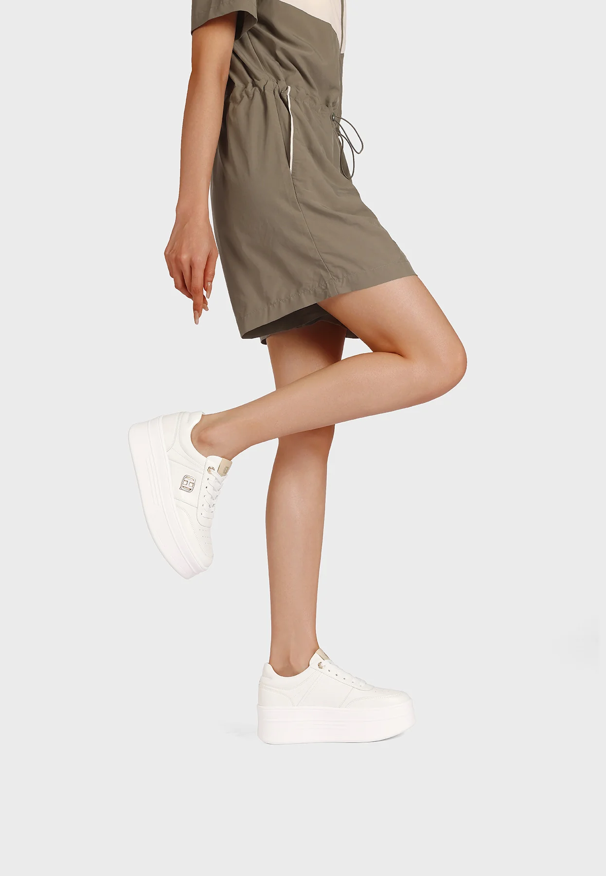 Sneakers platform con logo laterale X34-8 - Image 8