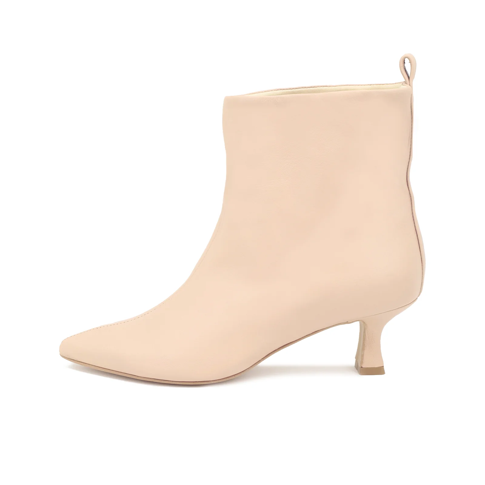 Stivaletto elegante in vera pelle con tacco basso – 3207 - Image 10