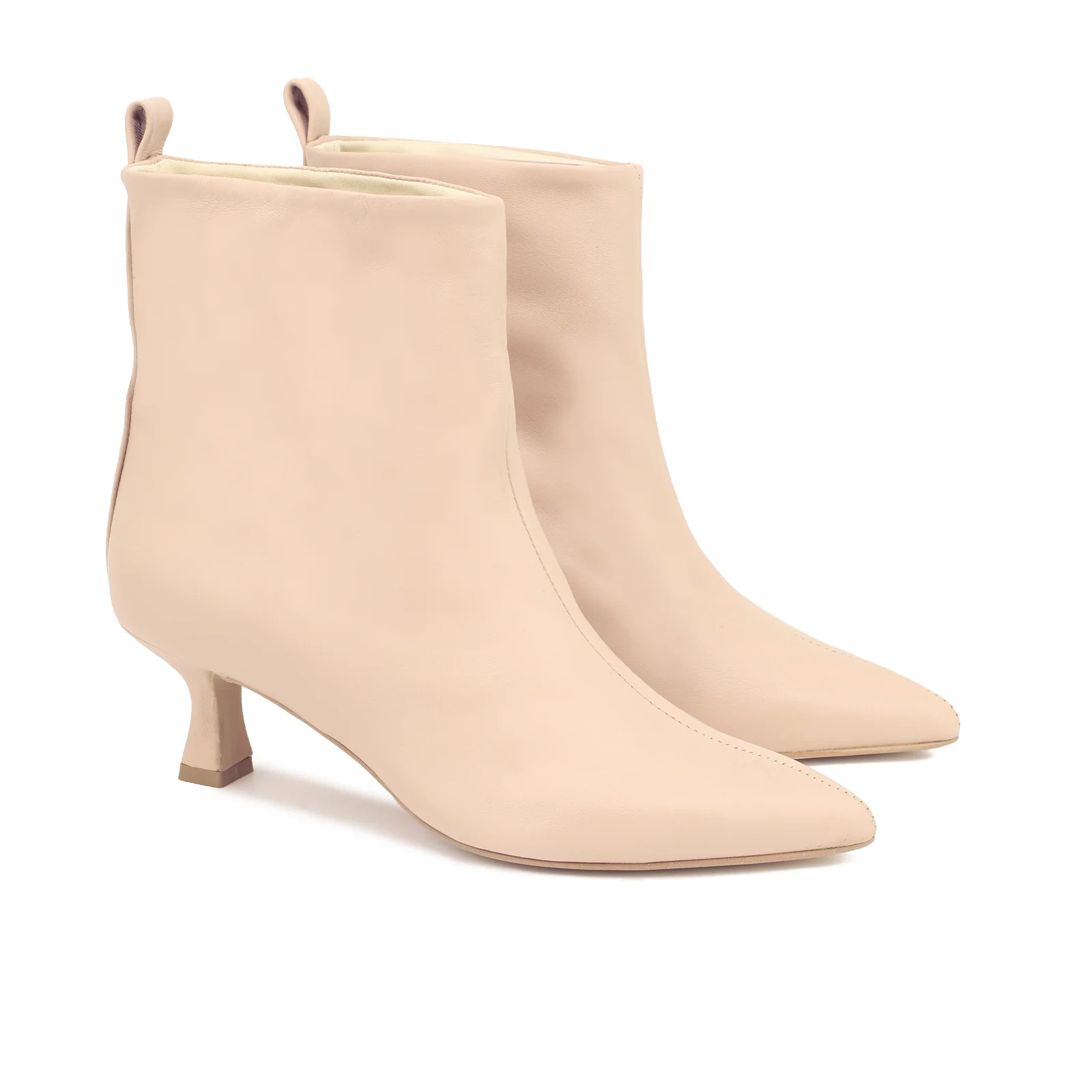 Stivaletto elegante in vera pelle con tacco basso – 3207 - Image 14