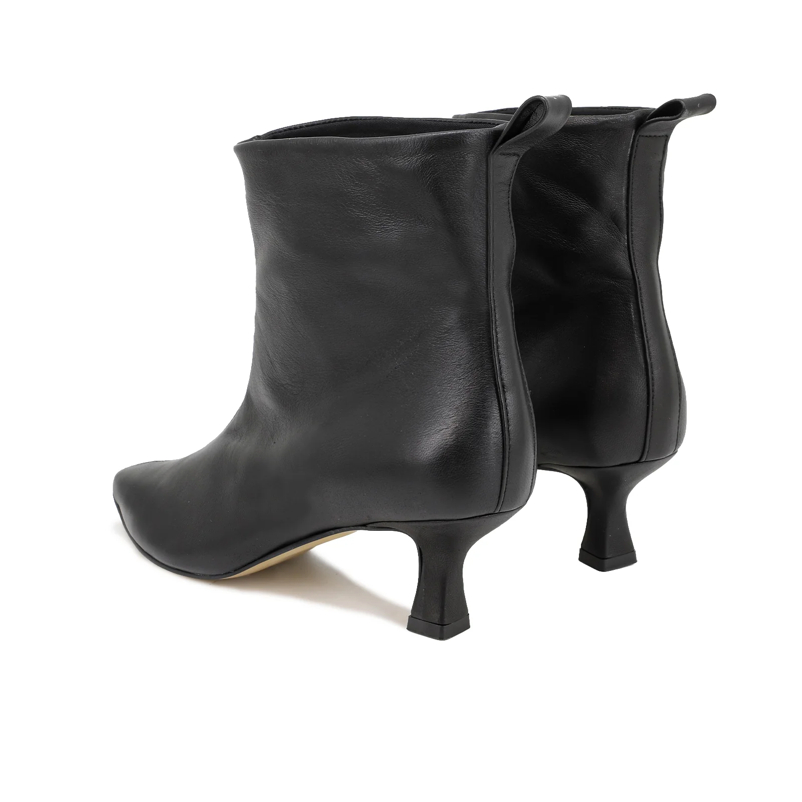 Stivaletto elegante in vera pelle con tacco basso – 3207 - Image 19